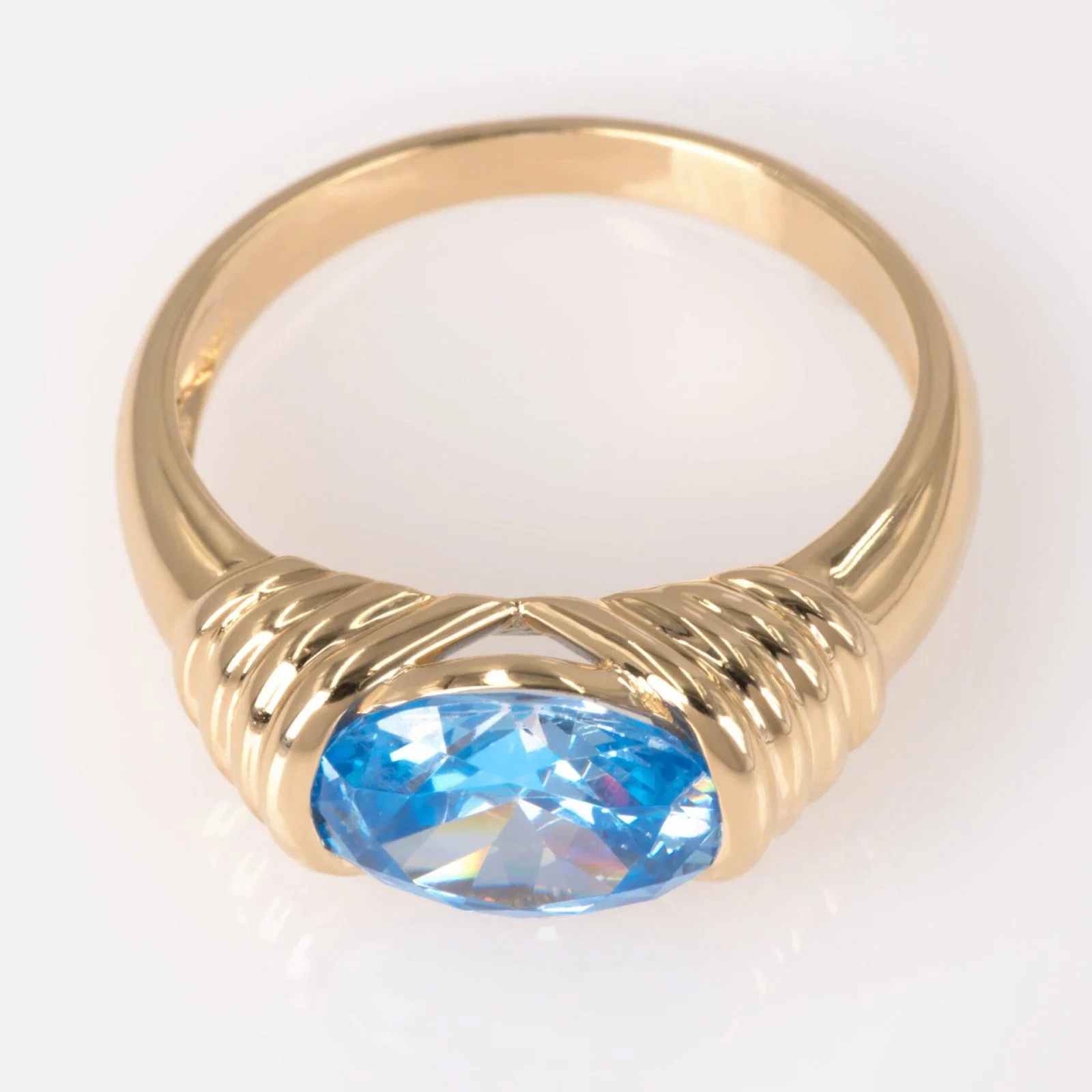 Oval Solitaire Ring — additional product image 3 from AntEva Crafts