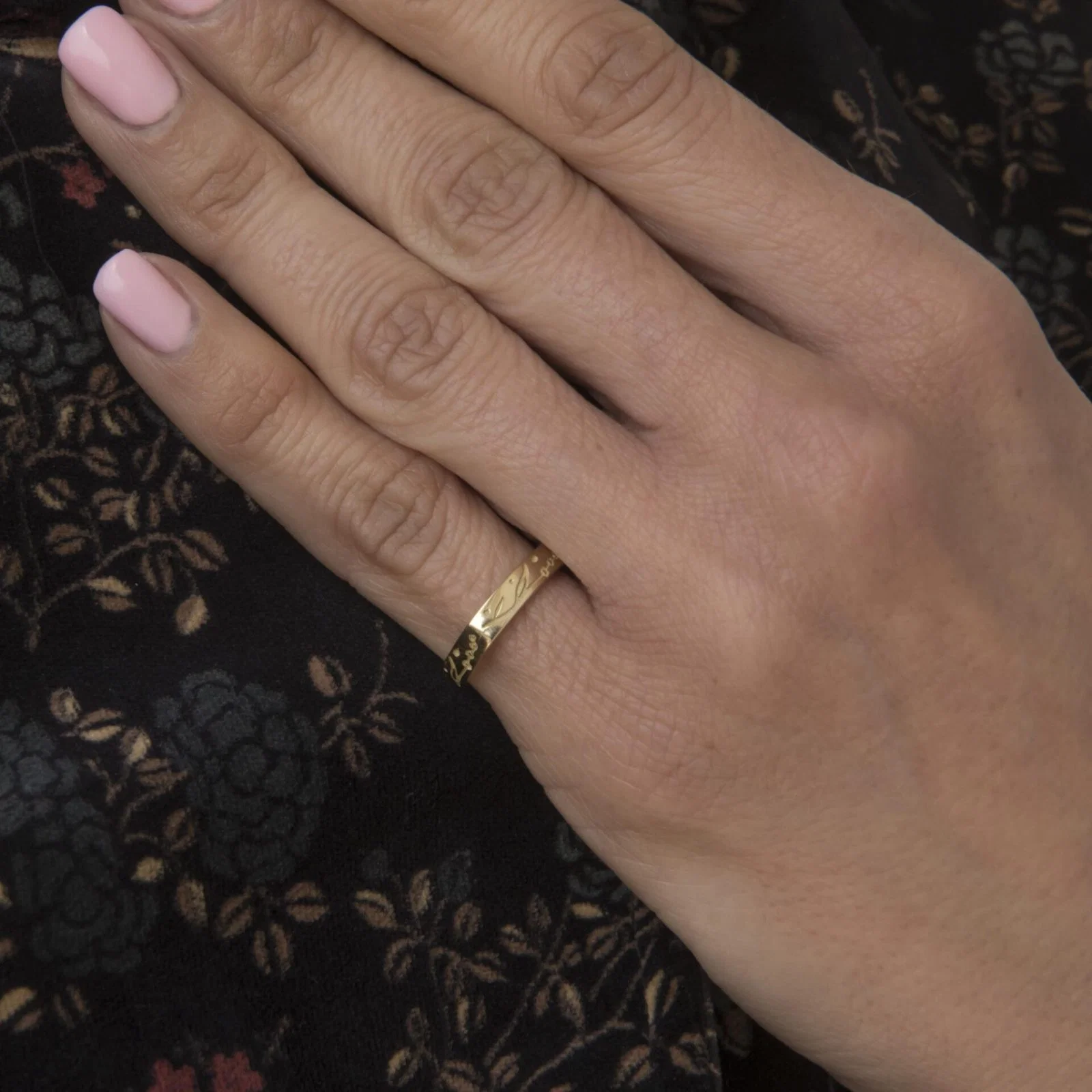 Flower Stacking Ring — additional product image 5 from AntEva Crafts
