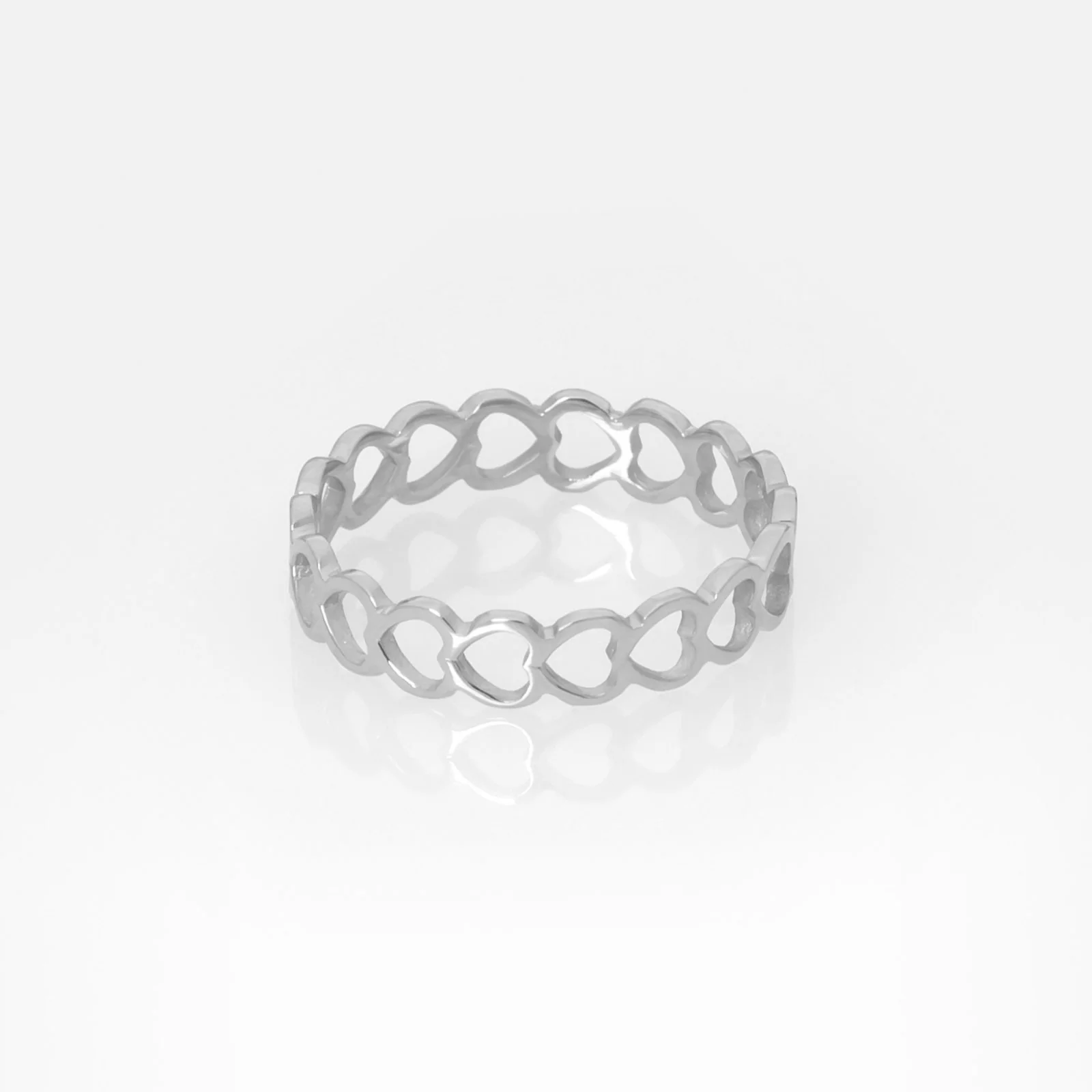 Heart Full Eternity Ring — additional product image 7 from AntEva Crafts