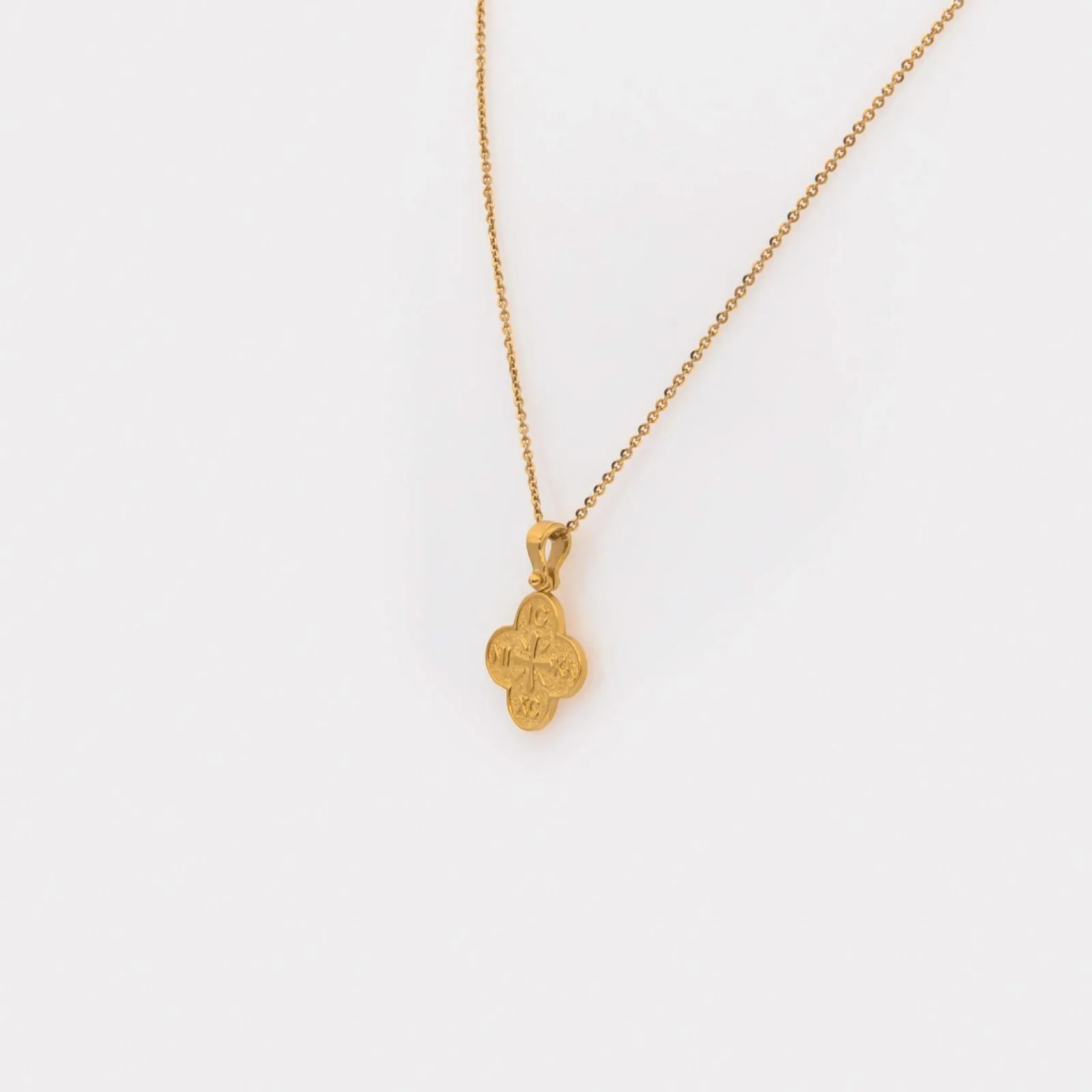 Clover Christian Necklace — additional product image 7 from AntEva Crafts