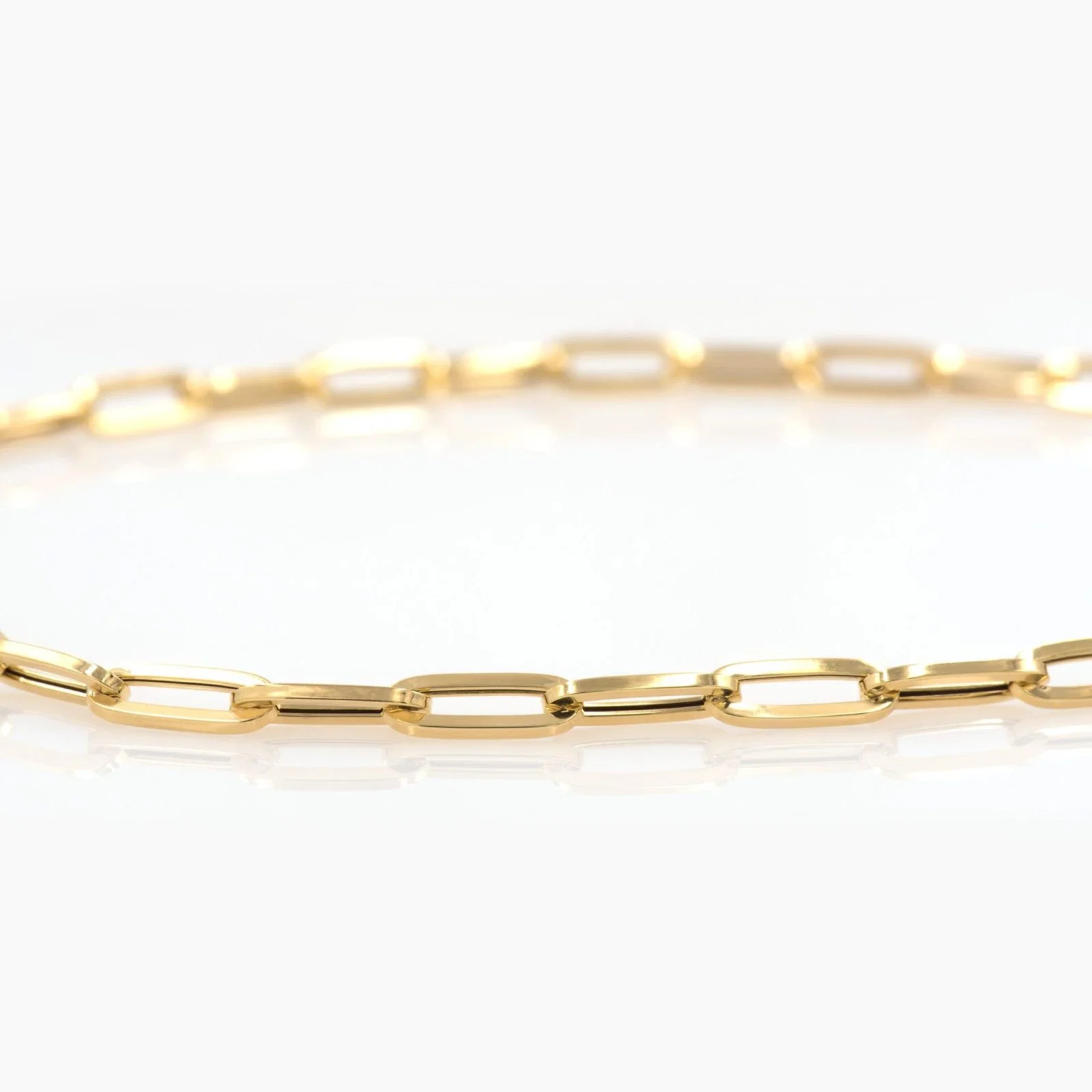 Oval Clip Chain Necklace — additional product image 8 from AntEva Crafts