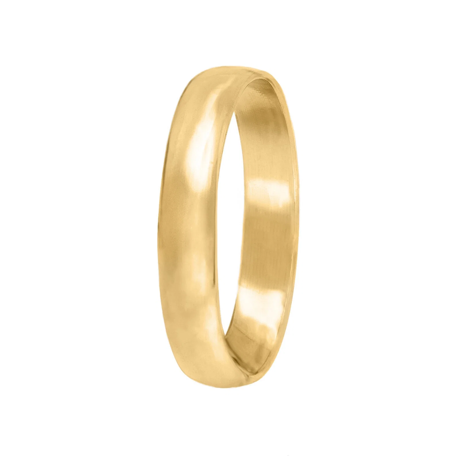Minimalist Wedding Band 4mm — additional product image 3 from AntEva Crafts