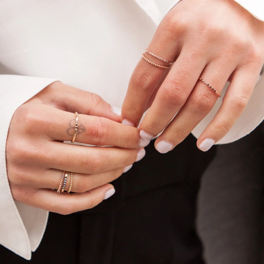 Dainty Opal Ring — additional product image 4 from AntEva Crafts