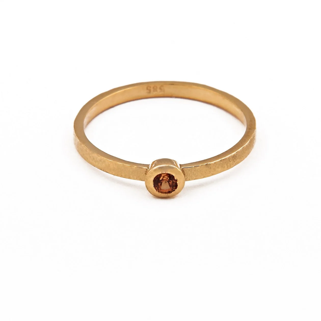 Solitaire Bezel Ring — additional product image 5 from AntEva Crafts
