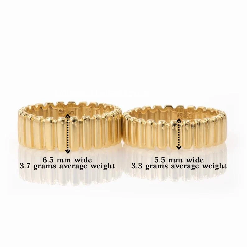 Wide Ribbed Band — additional product image 8 from AntEva Crafts
