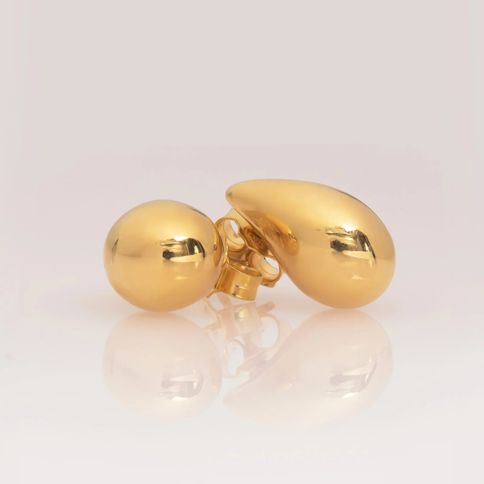 Kendall Mini Dome Earrings — additional product image 4 from AntEva Crafts
