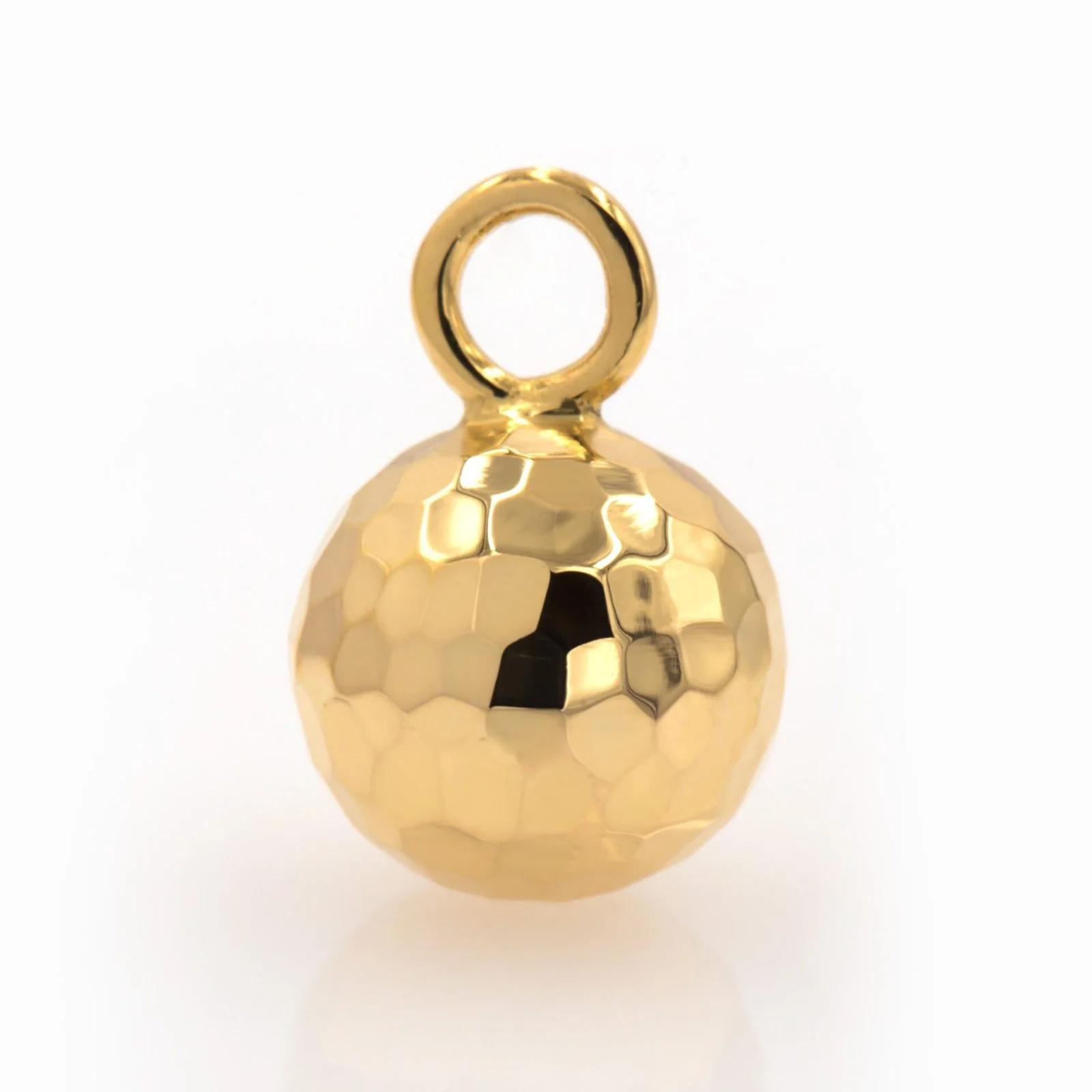 Hammered Ball Necklace — additional product image 3 from AntEva Crafts