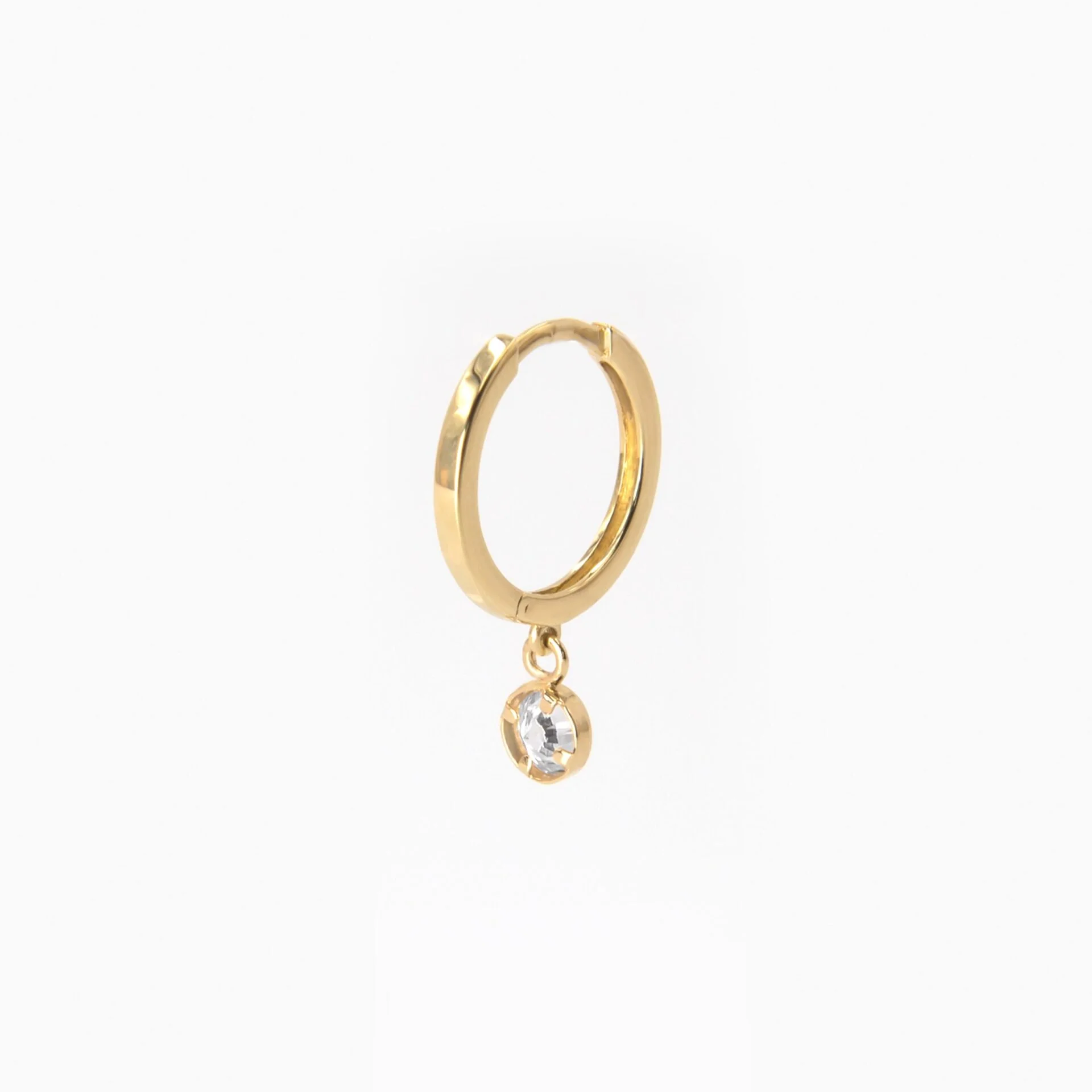 Charm Hoop Earrings — additional product image 3 from AntEva Crafts