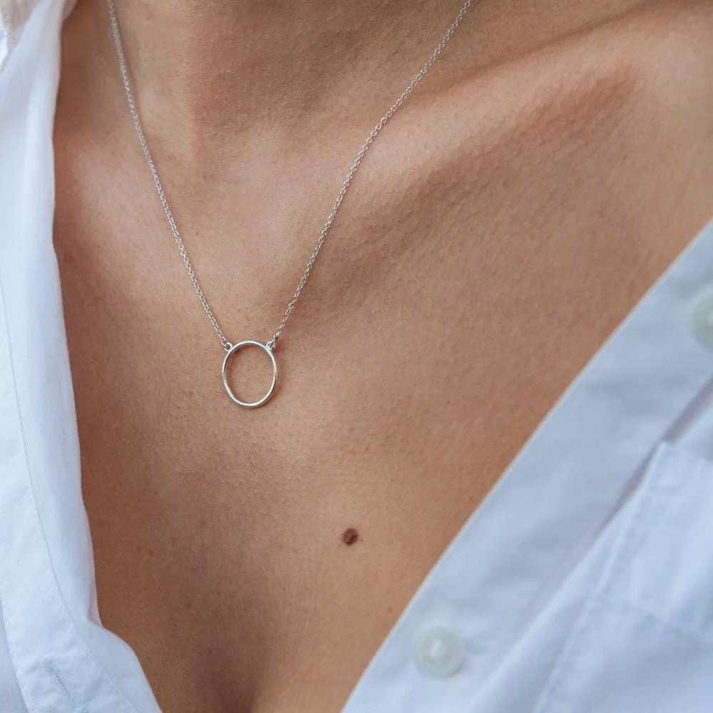 Circle Necklace — additional product image 3 from AntEva Crafts