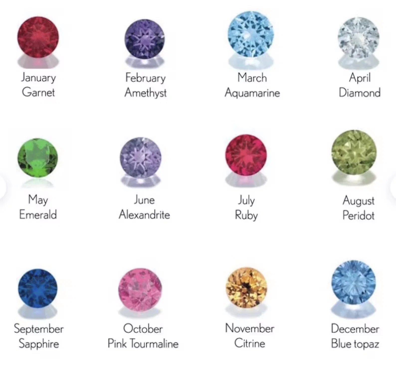 Genuine Birthstone Necklace — additional product image 9 from AntEva Crafts