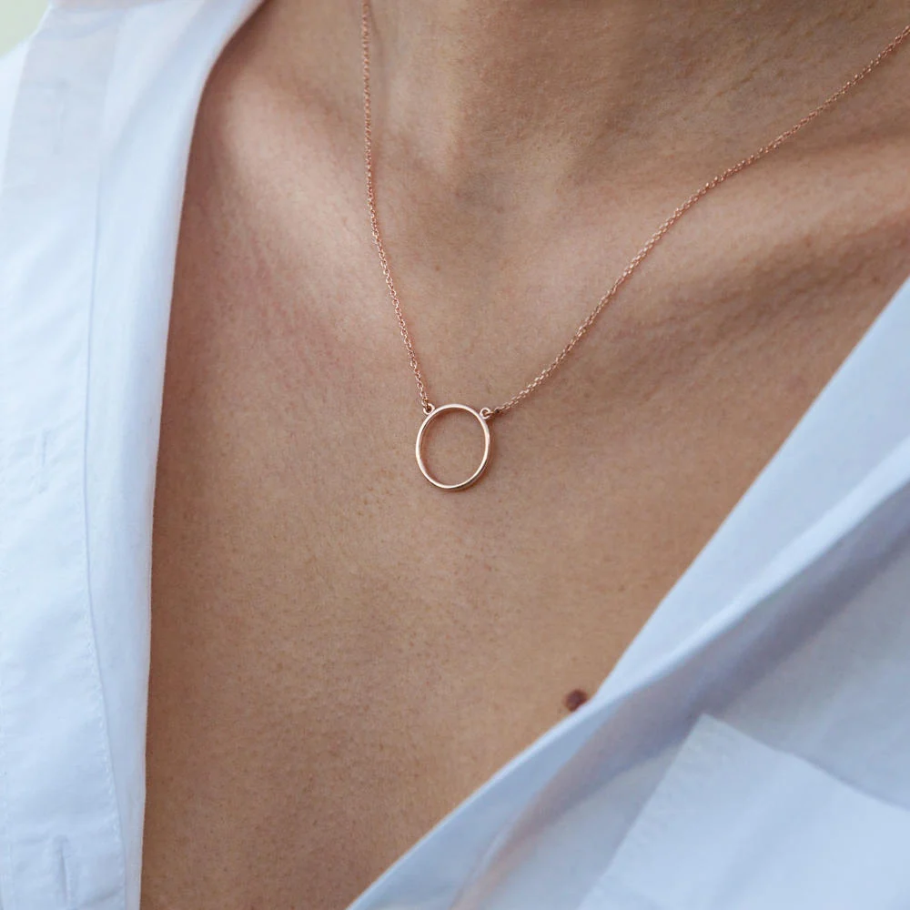 Circle Necklace — additional product image 4 from AntEva Crafts