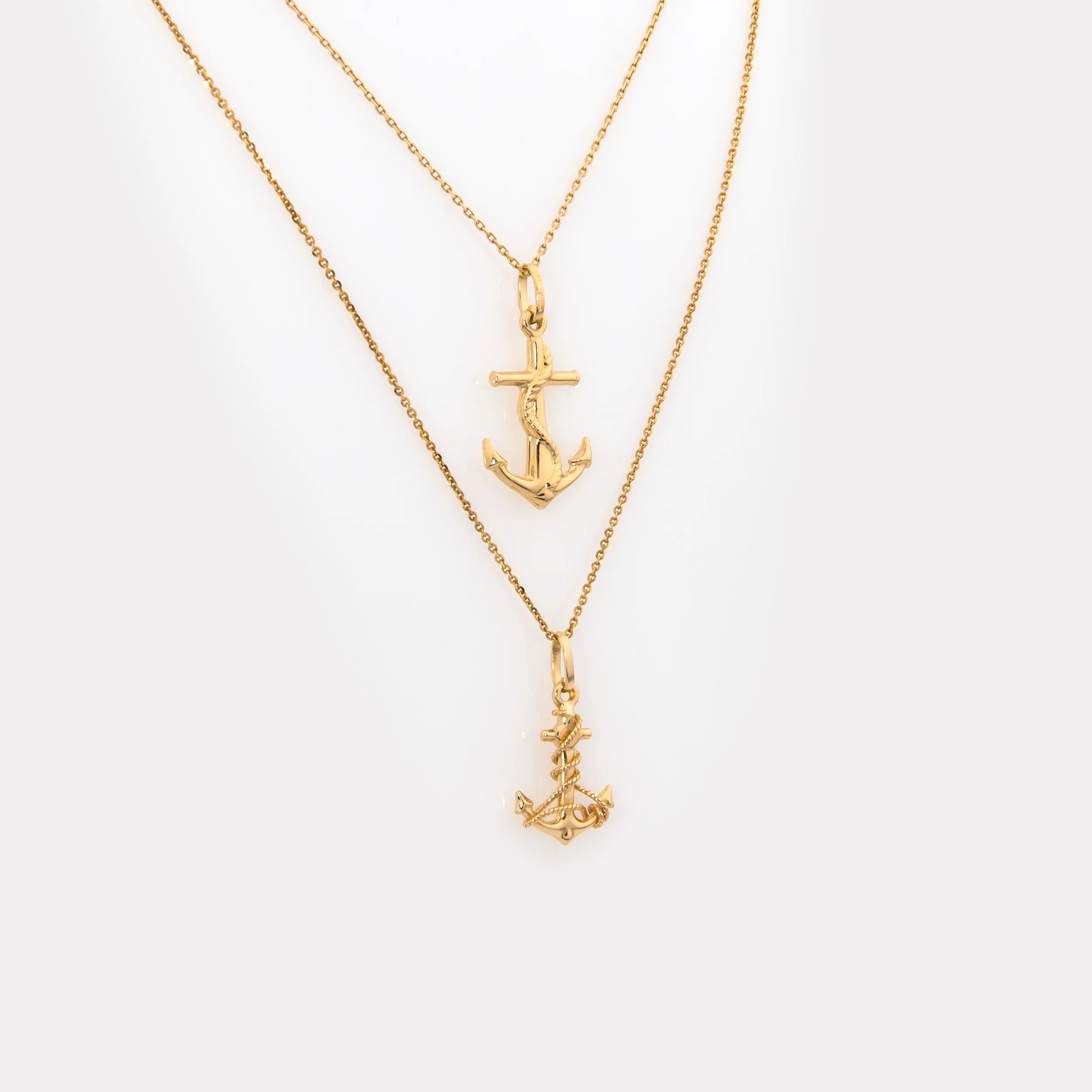 Bold Anchor Pendant Necklace — additional product image 6 from AntEva Crafts