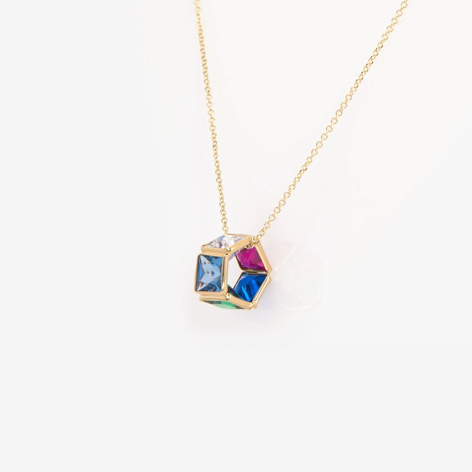 Colourful Rainbow Necklace — additional product image 5 from AntEva Crafts