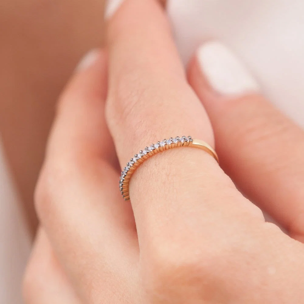 Opal Eternity Ring — additional product image 3 from AntEva Crafts