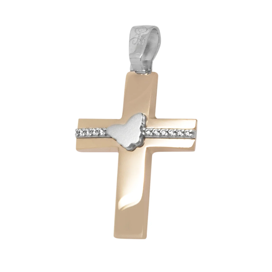 Butterfly Cross Pendant