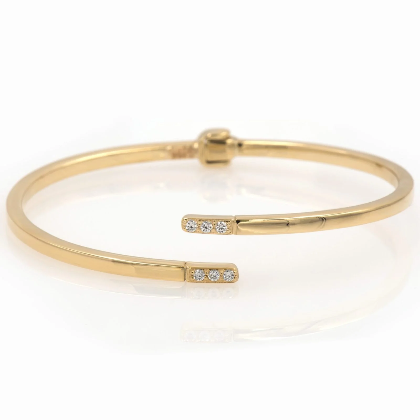 Open Diamond Bangle — additional product image 5 from AntEva Crafts