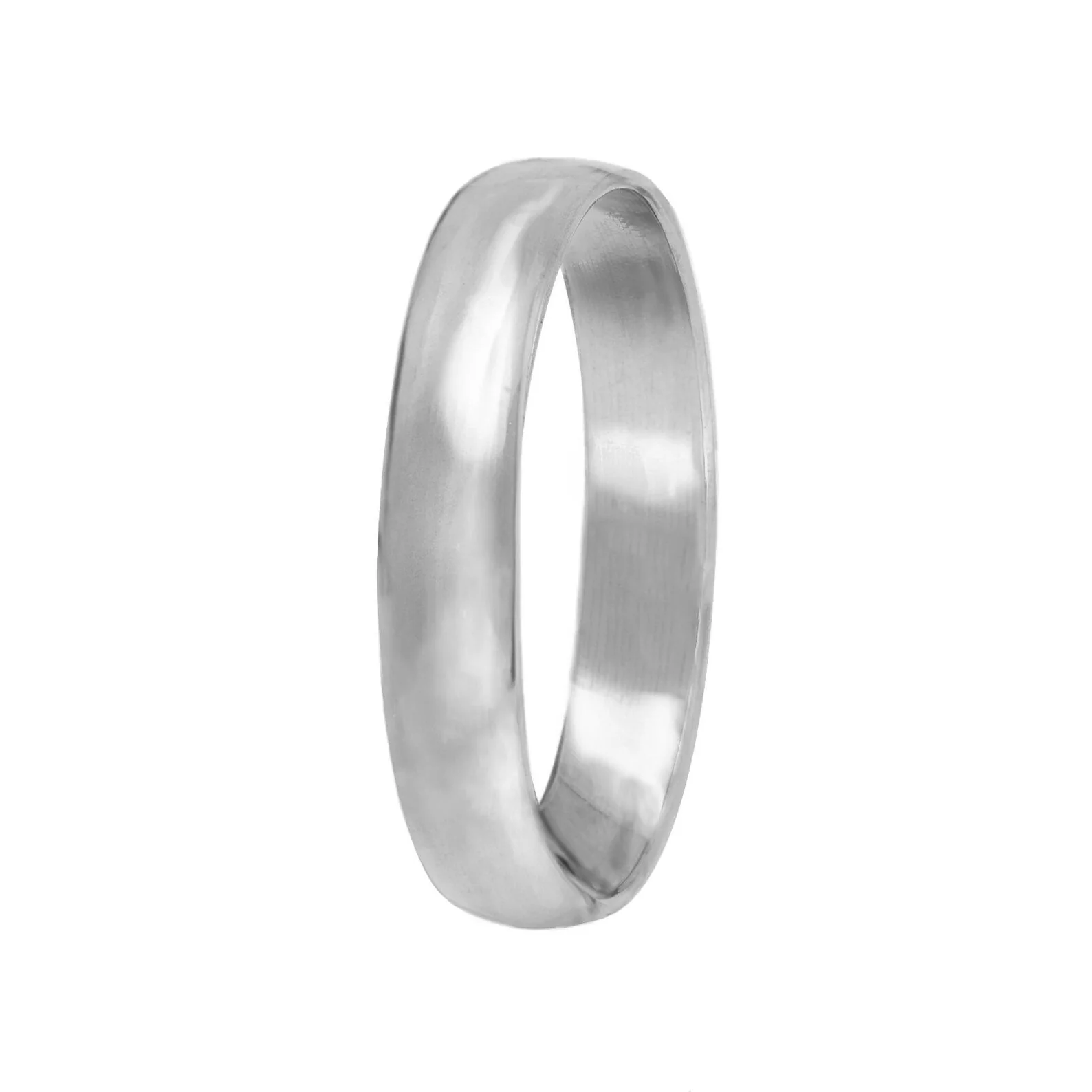 Minimalist Wedding Band 4mm — additional product image 4 from AntEva Crafts