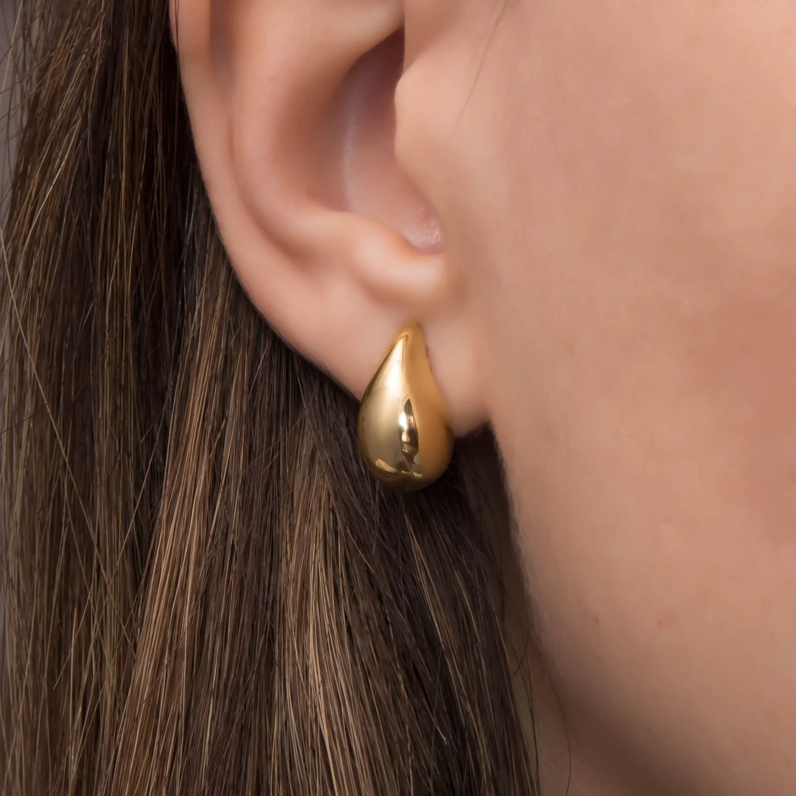 Kendall Mini Dome Earrings — additional product image 2 from AntEva Crafts