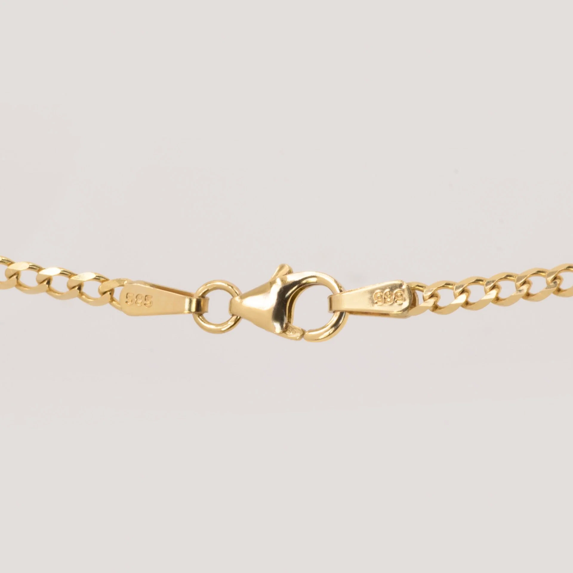 Cuban Chain Curb Link Necklace — additional product image 7 from AntEva Crafts