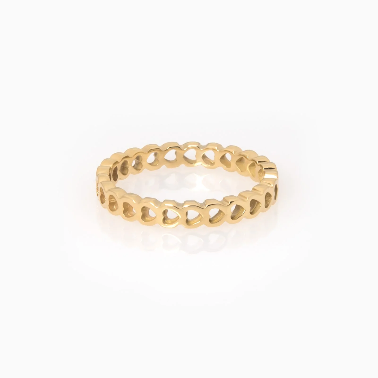 Heart Eternity Ring — additional product image 4 from AntEva Crafts
