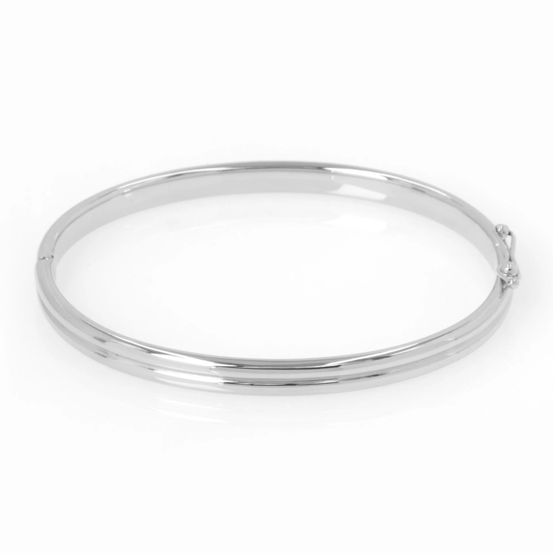 Hinged Ribbed Bangle — additional product image 6 from AntEva Crafts