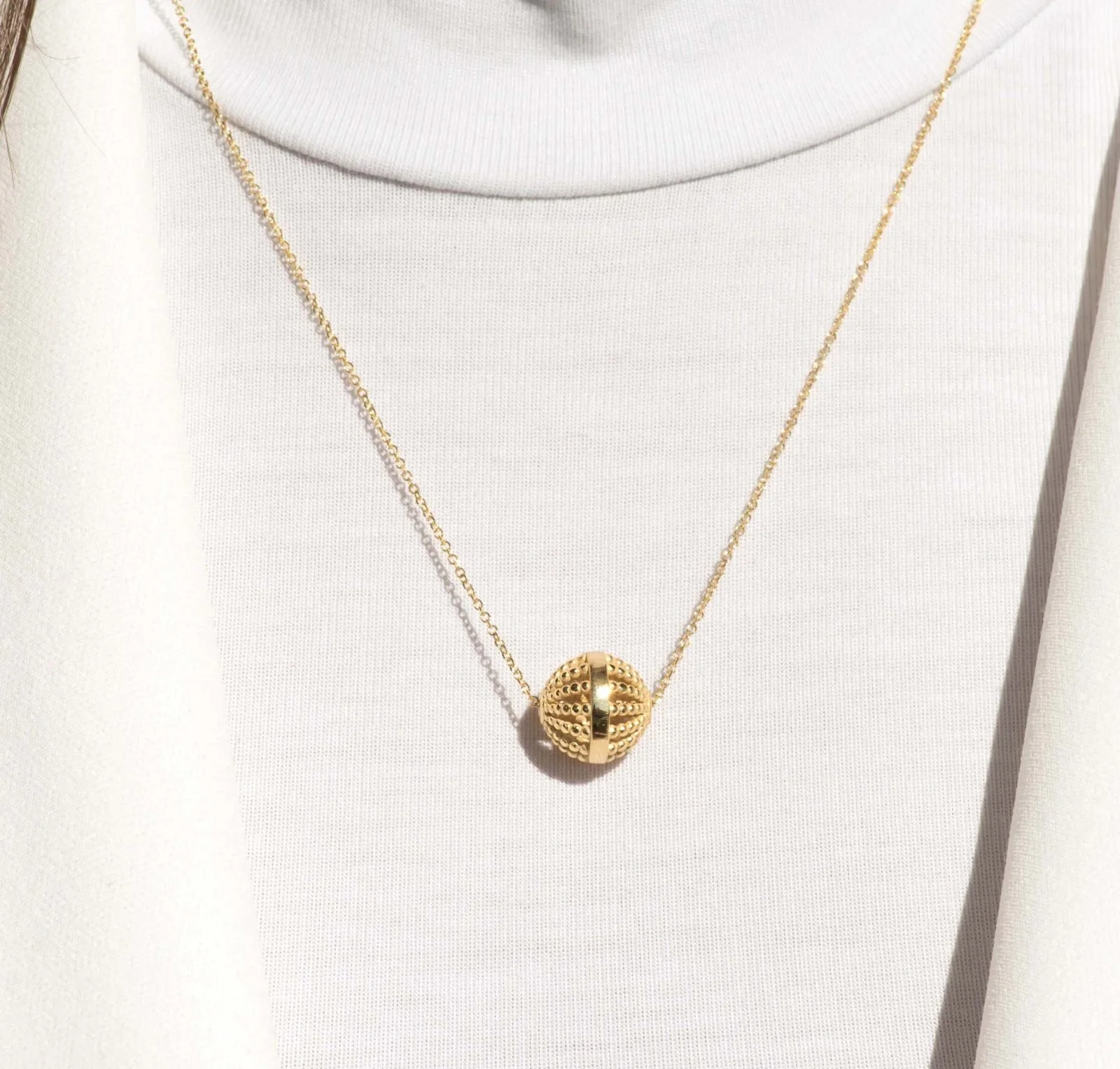 Ball Charm Necklace — additional product image 2 from AntEva Crafts