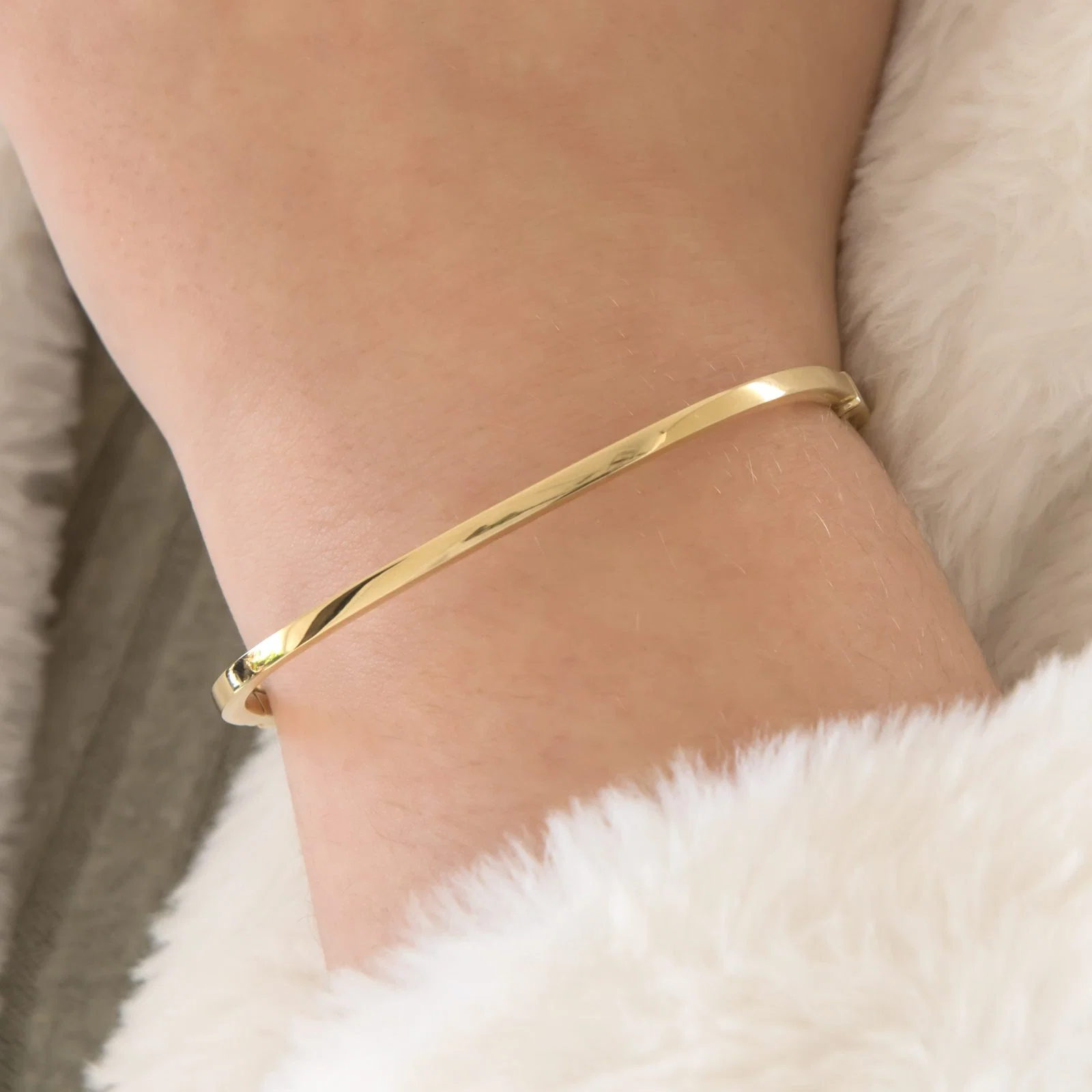Square Classic Bangle — additional product image 4 from AntEva Crafts