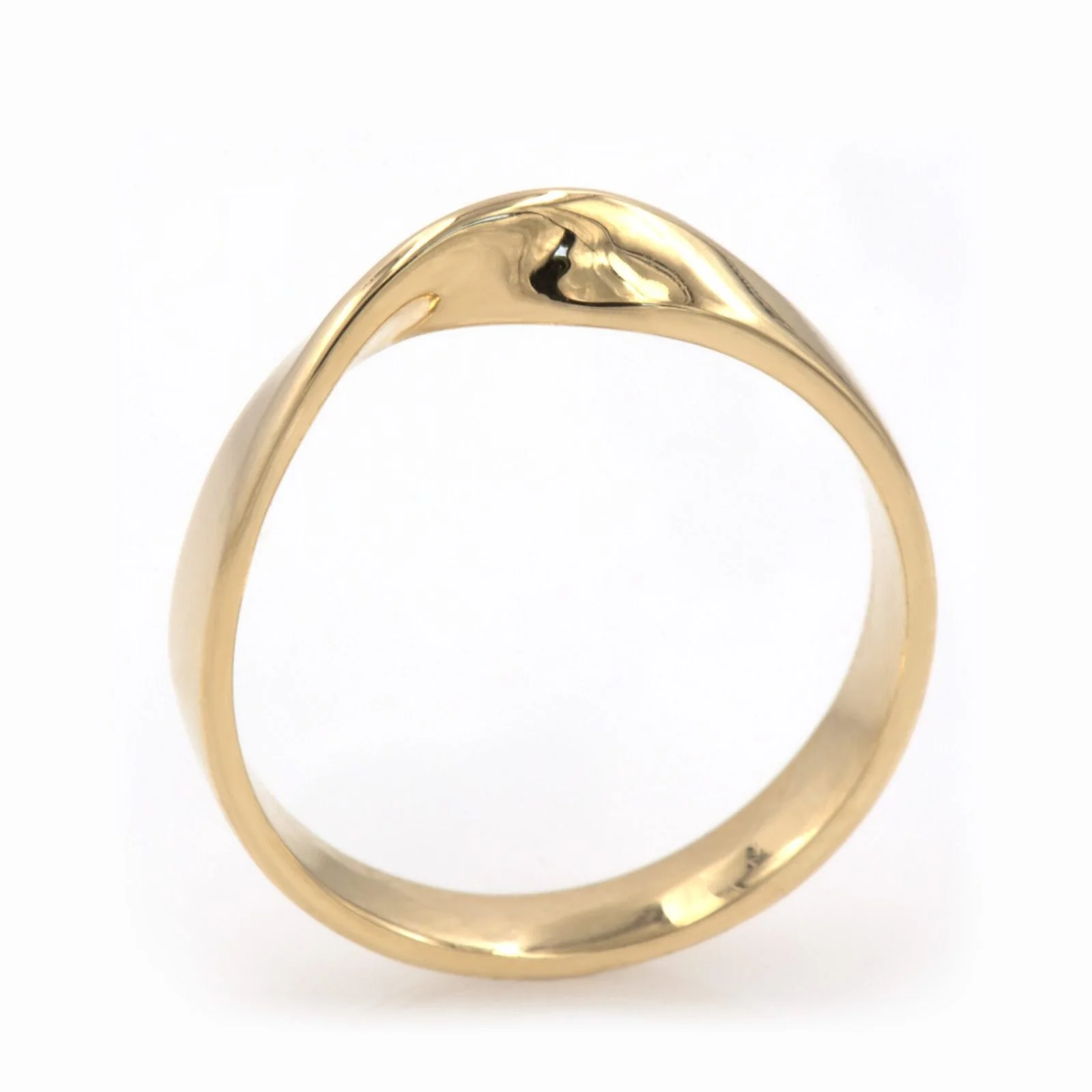 Mobius Band Ring 3.8 mm — additional product image 6 from AntEva Crafts