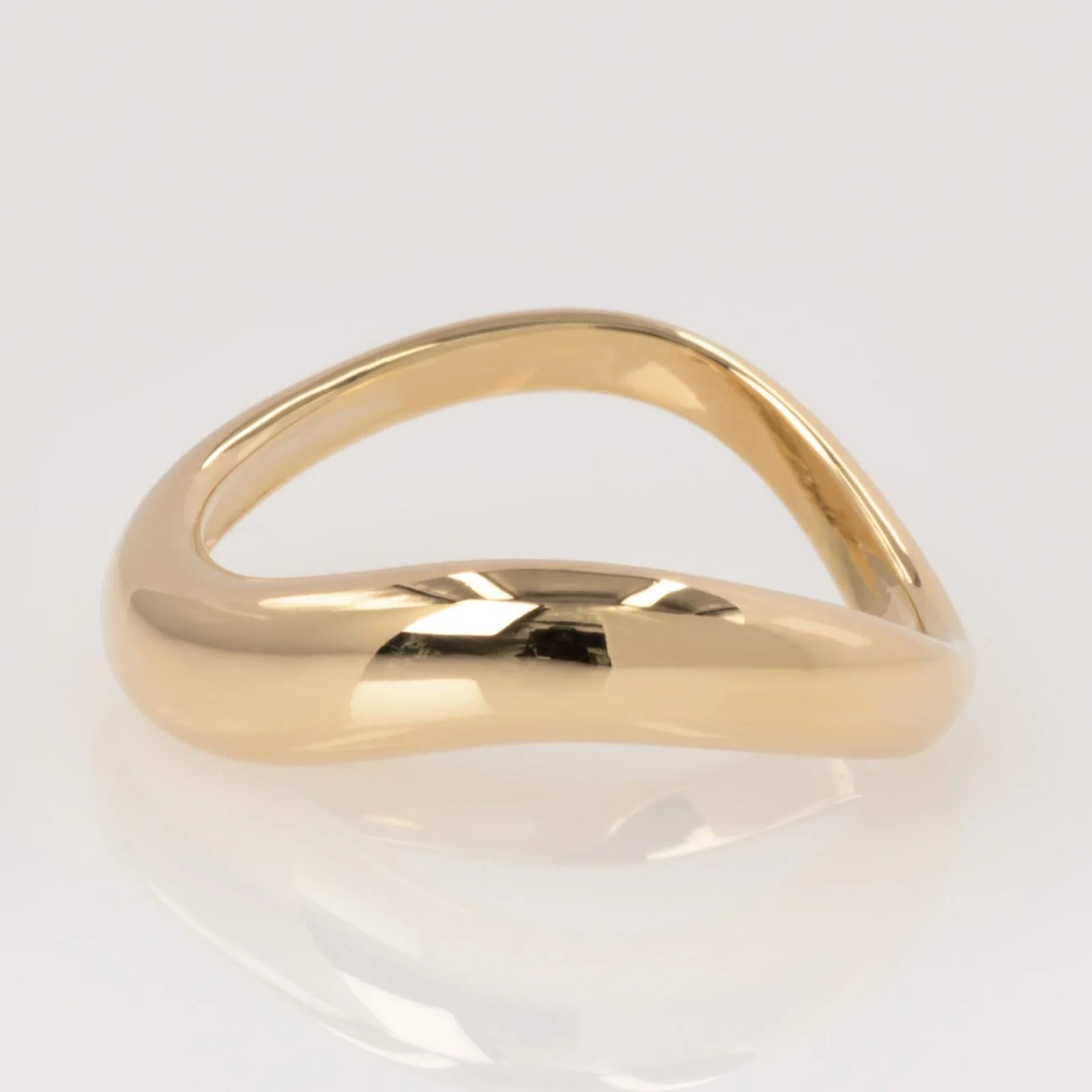 Assymetrical Wavy Ring — additional product image 3 from AntEva Crafts