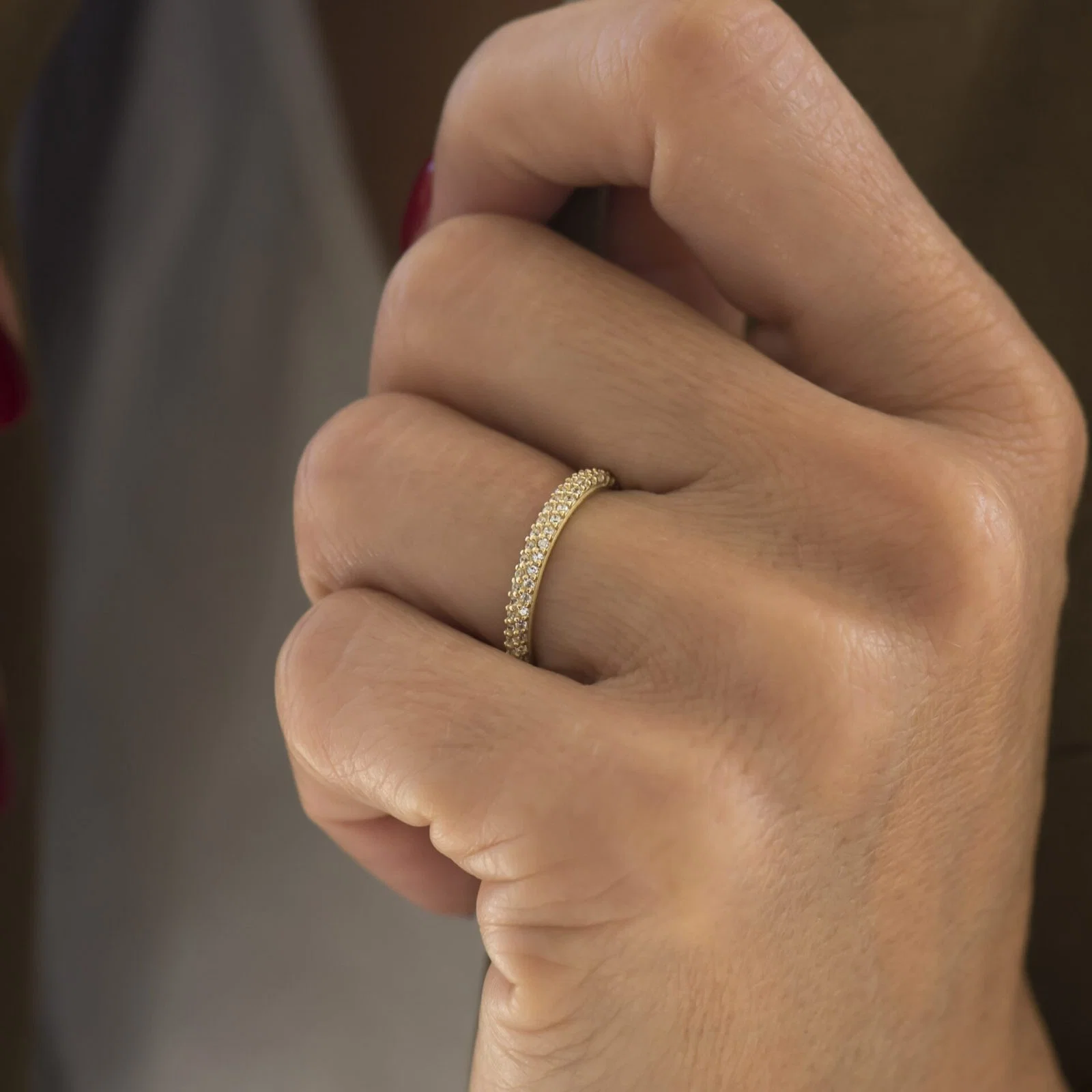 Half Eternity Ring — additional product image 3 from AntEva Crafts