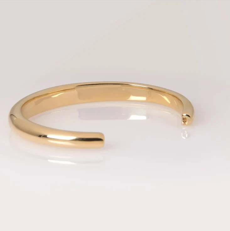 Chunky Open Bangle 8mm — additional product image 4 from AntEva Crafts