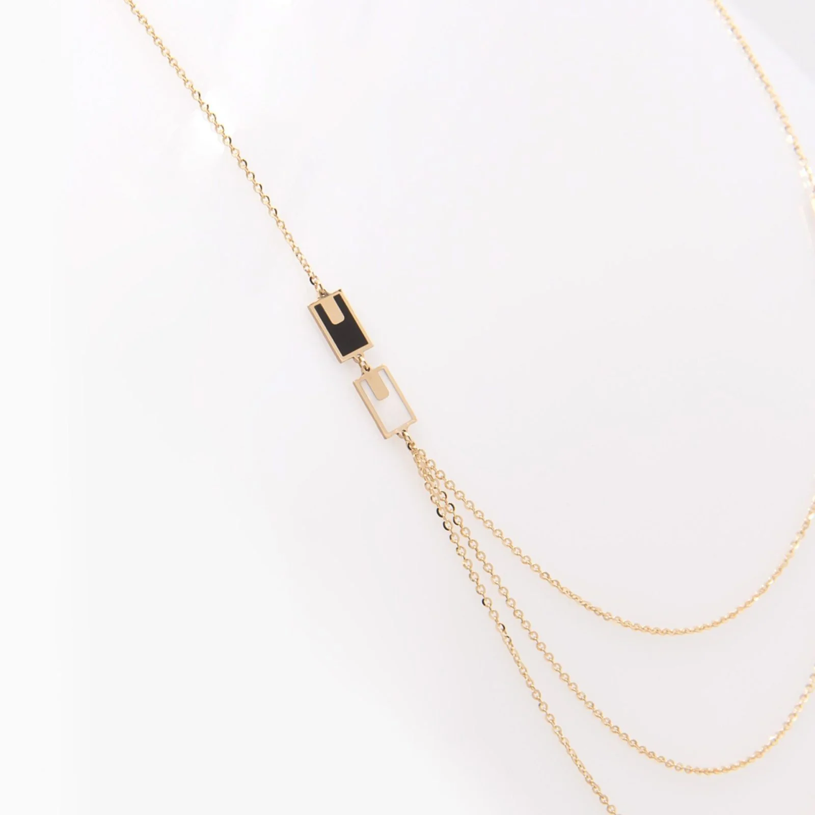 Triple Charm Necklace — additional product image 4 from AntEva Crafts