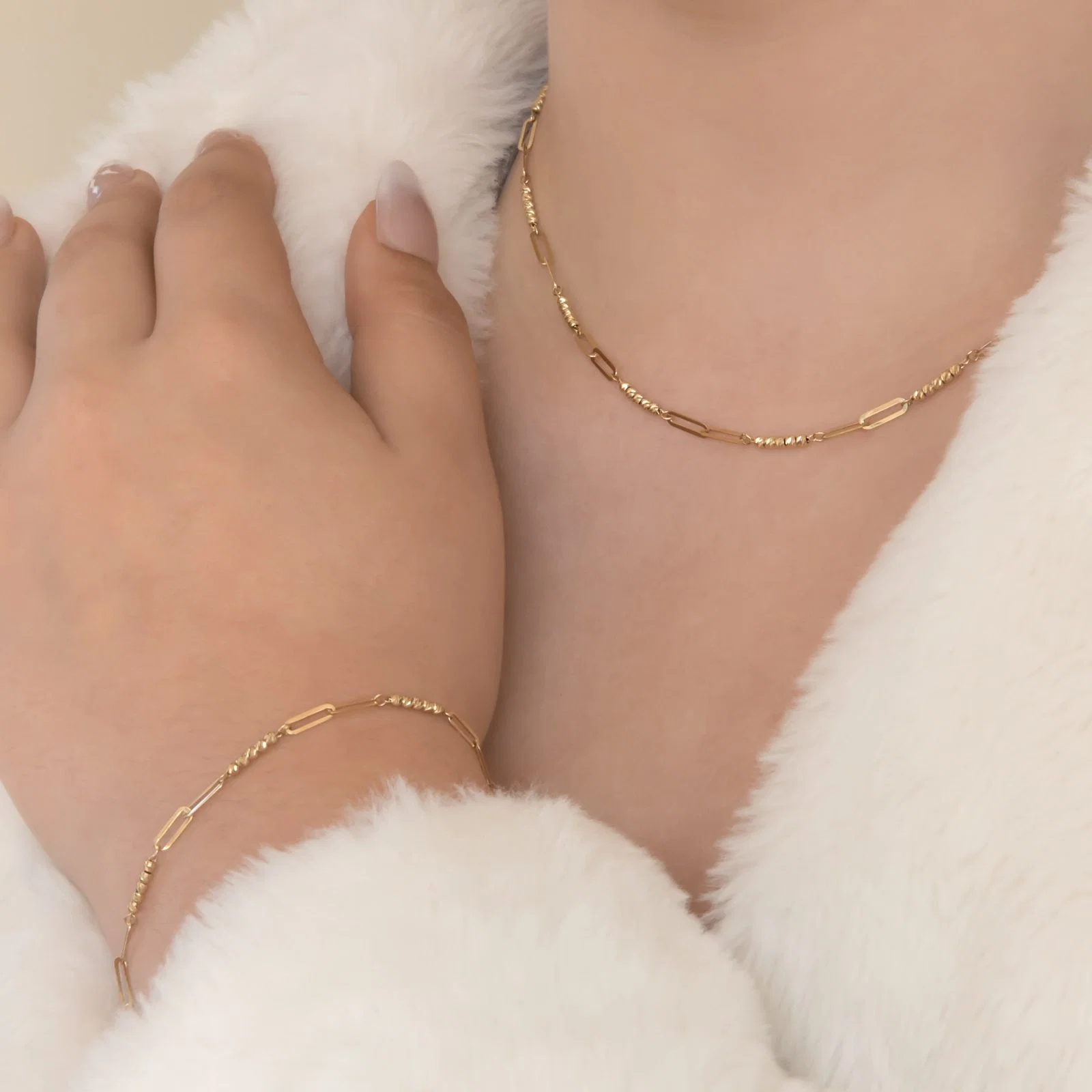 Oval Clip Ball Chain Set — additional product image 2 from AntEva Crafts