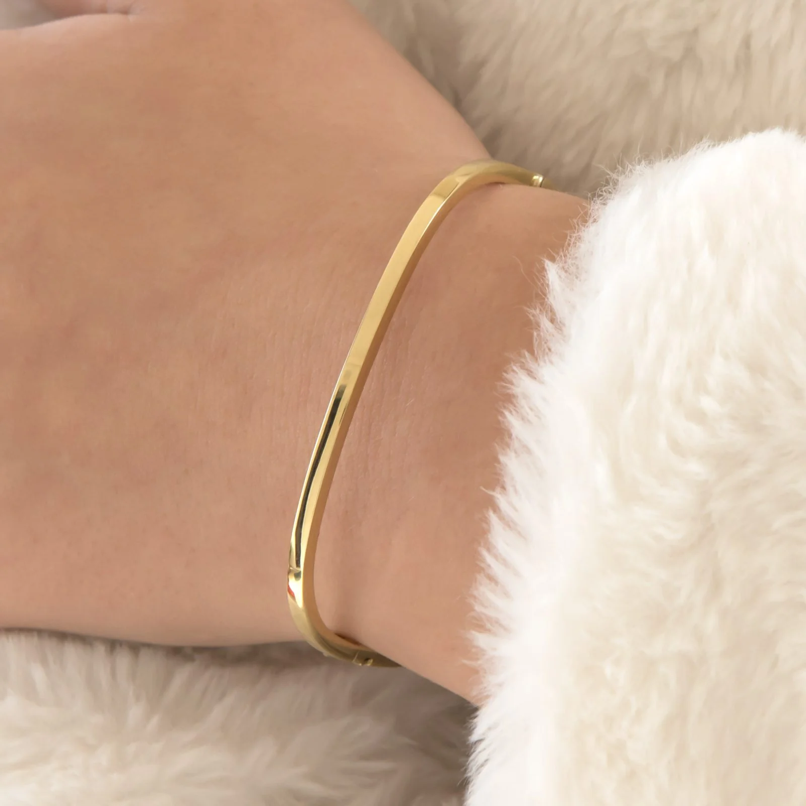 Square Classic Bangle — additional product image 2 from AntEva Crafts