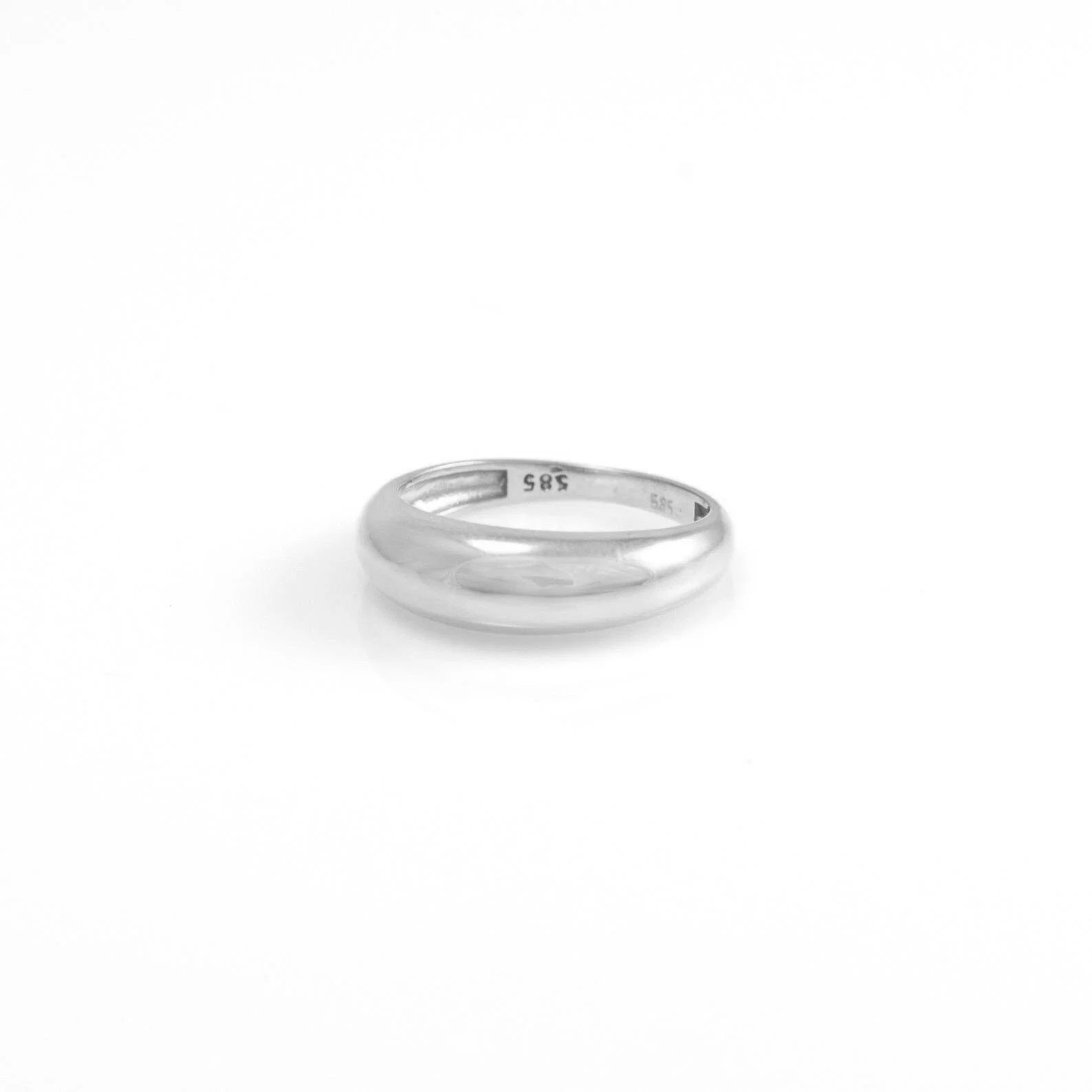 Classic Dome 14k Gold Vermeil Ring — additional product image 3 from AntEva Crafts