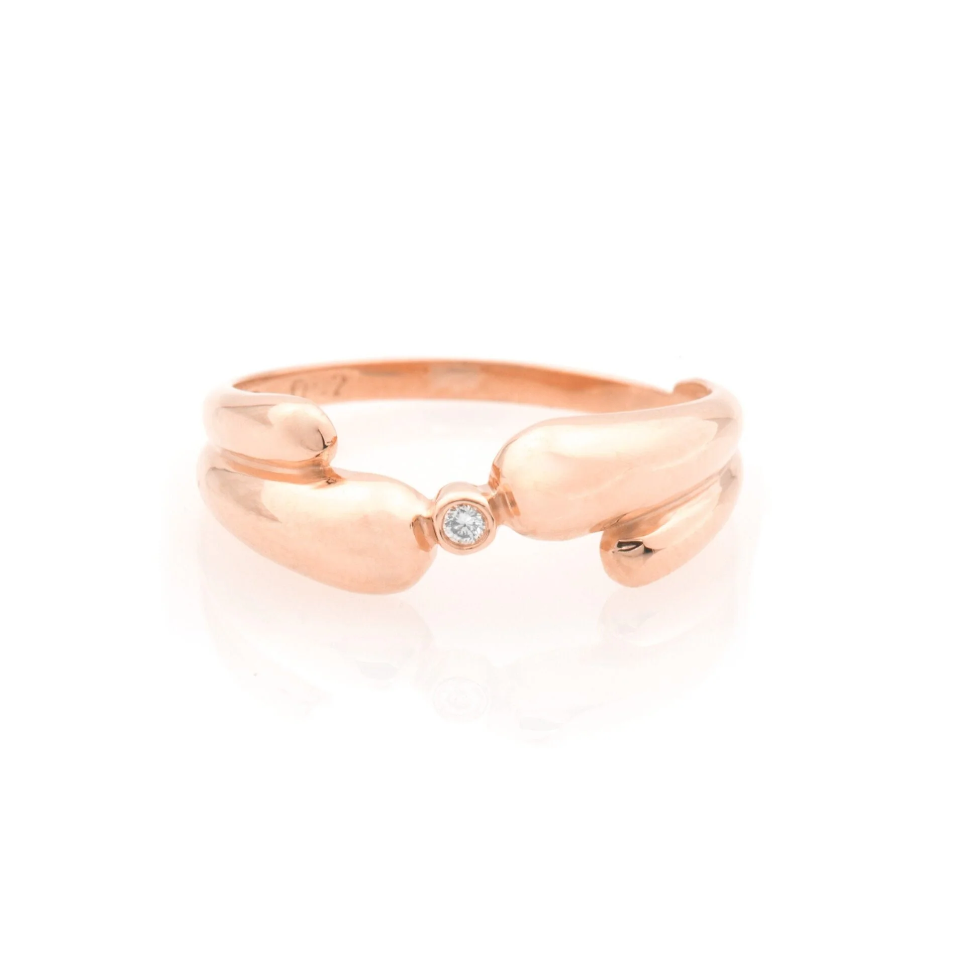 Diamond Wrapped Ring — additional product image 3 from AntEva Crafts