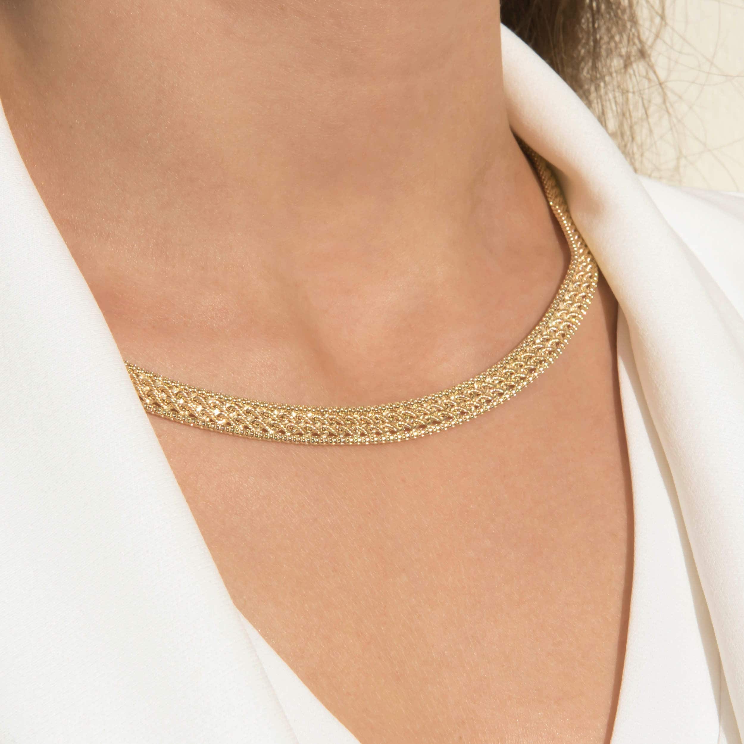 Flat Rope Necklace — additional product image 2 from AntEva Crafts