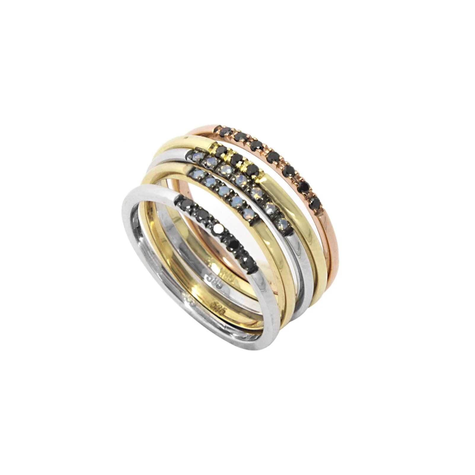 Dainty Opal Ring — additional product image 3 from AntEva Crafts