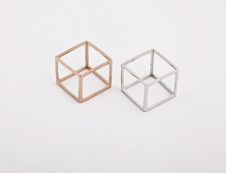 Cube Ring — additional product image 2 from AntEva Crafts