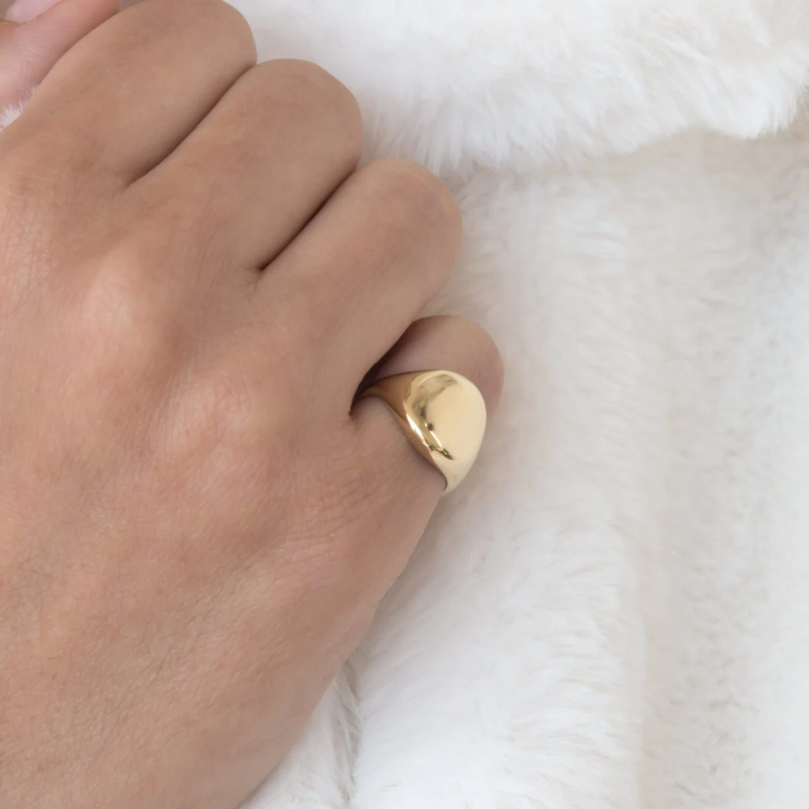 Signet Monogram Ring — additional product image 8 from AntEva Crafts