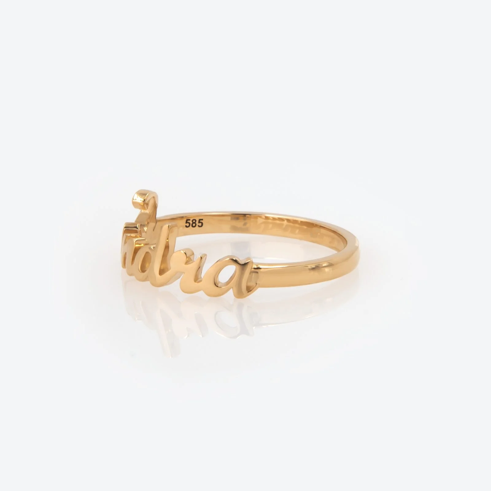 Nameplate Ring — additional product image 10 from AntEva Crafts