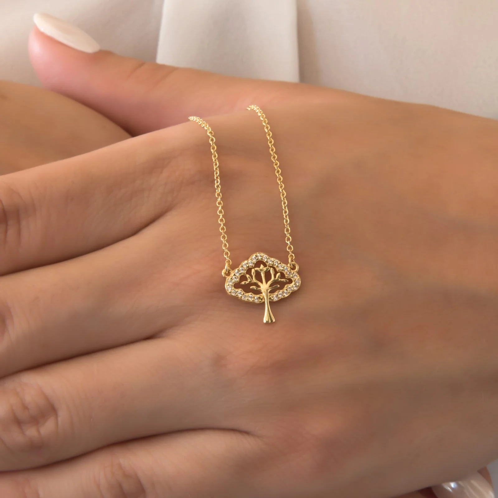 Tree of life Necklace — additional product image 4 from AntEva Crafts