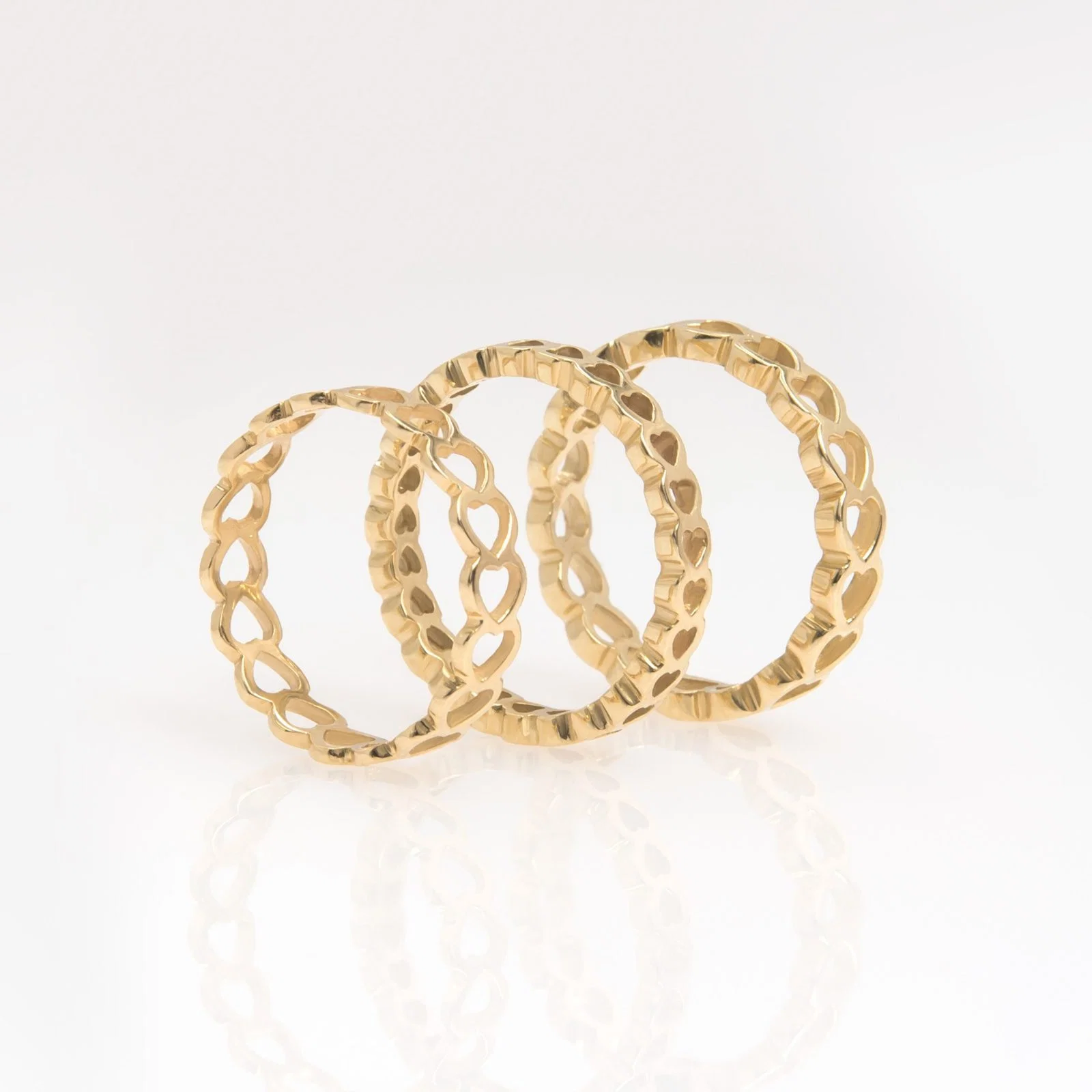 Heart Full Eternity Ring — additional product image 8 from AntEva Crafts