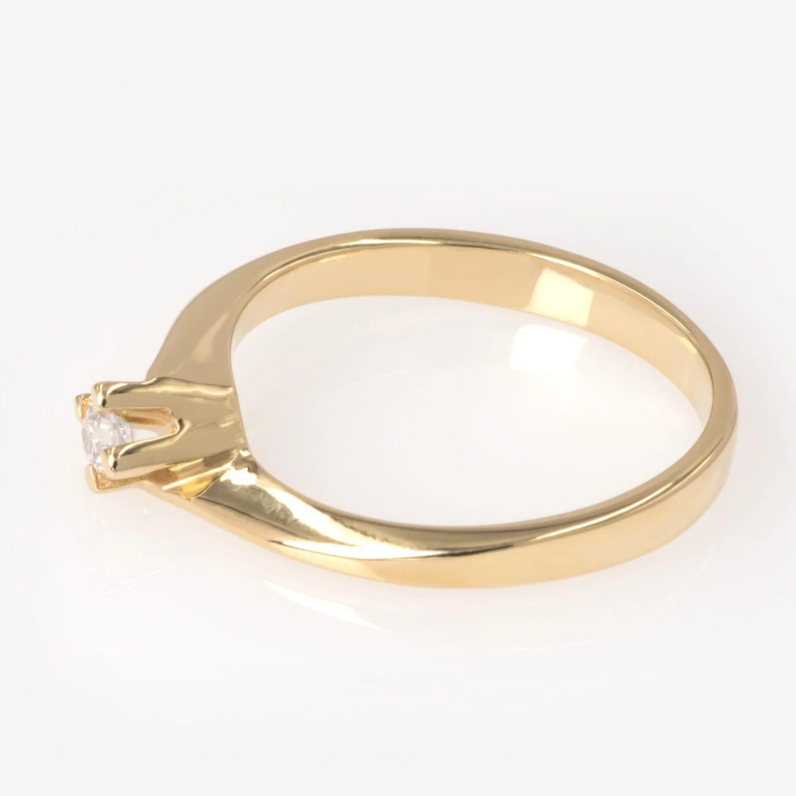 Solitaire Diamond Ring — additional product image 4 from AntEva Crafts