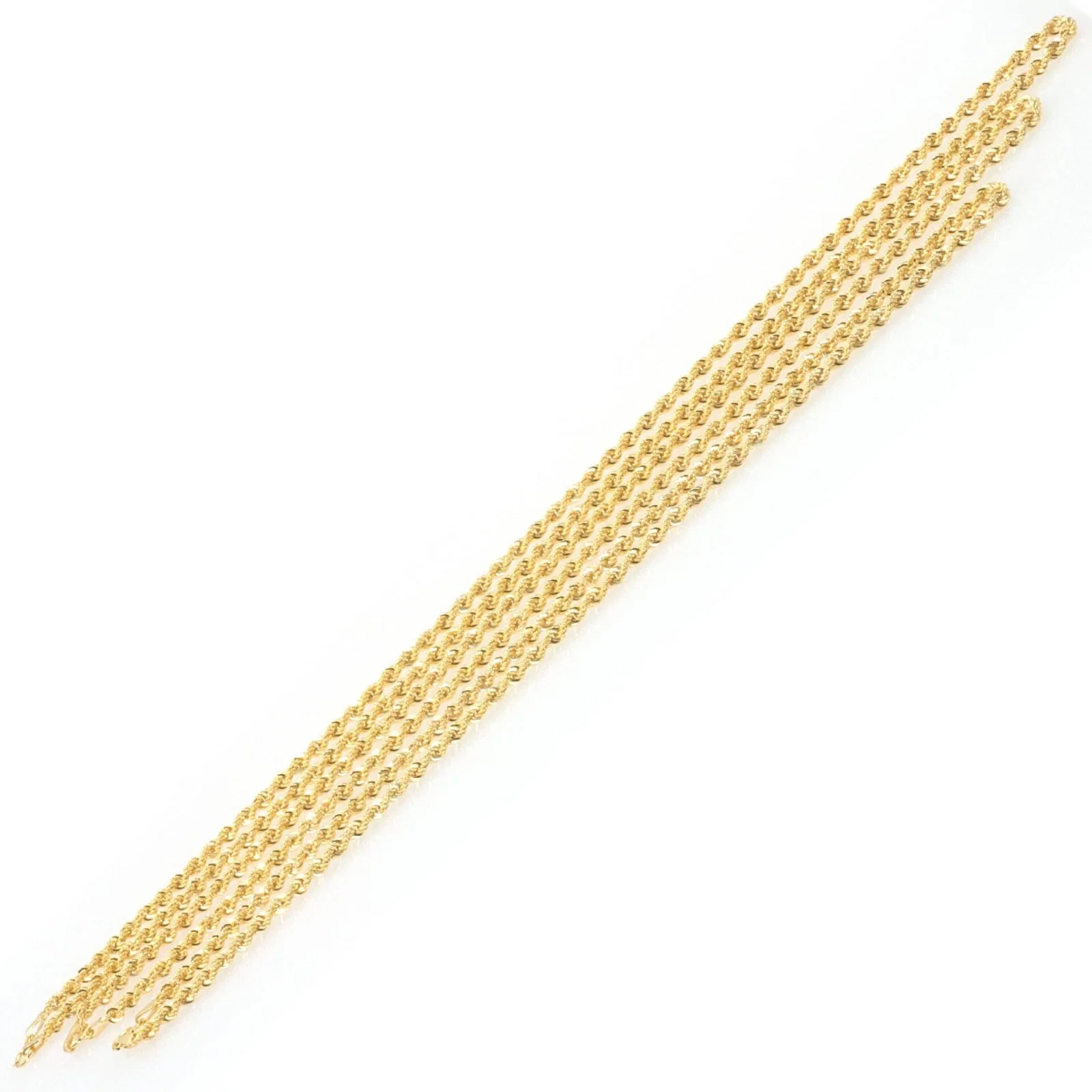 Rope Chain Gold Necklace — additional product image 5 from AntEva Crafts