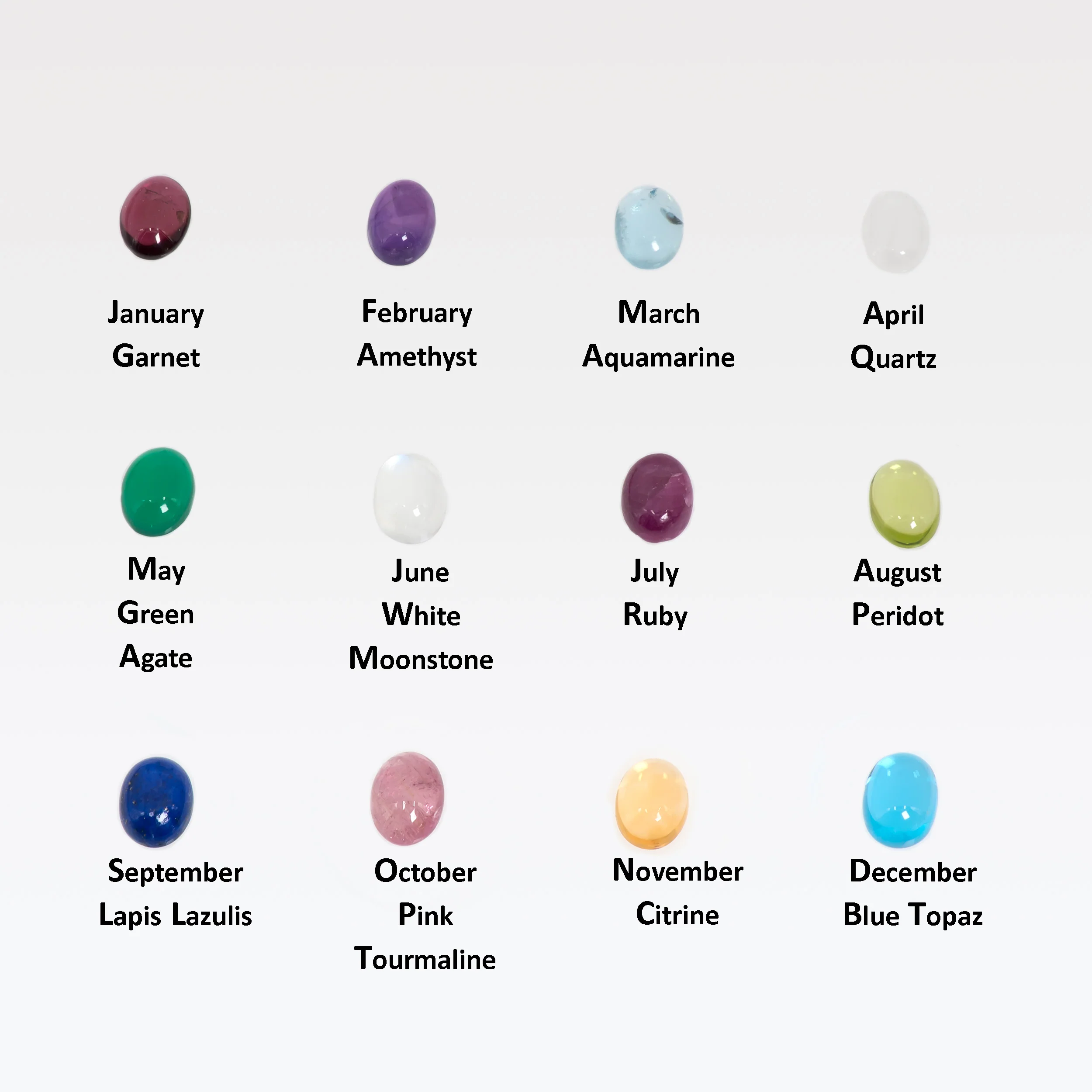Oval Birthstone Ring — additional product image 11 from AntEva Crafts