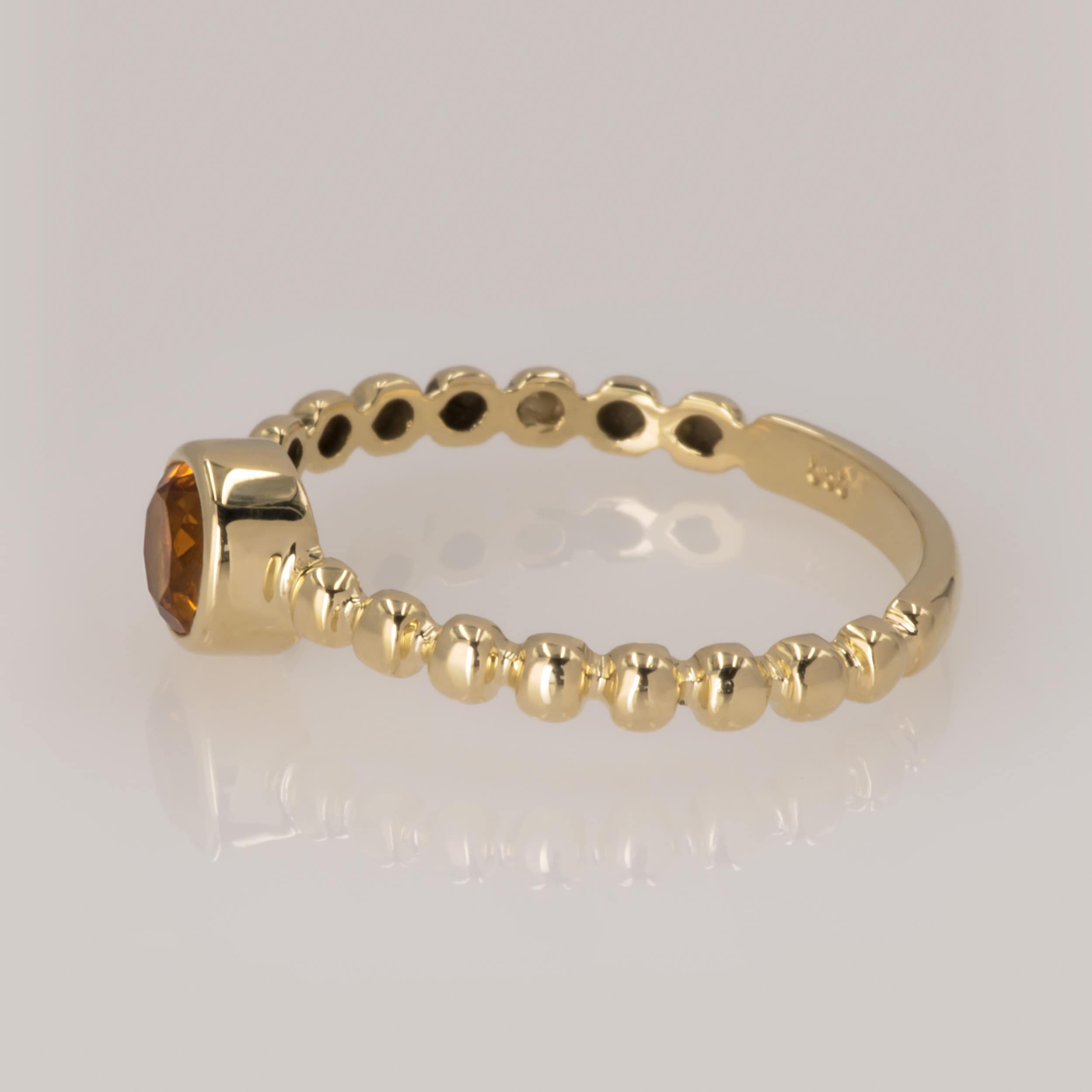 Solitaire Beaded Birthstone Ring — additional product image 5 from AntEva Crafts