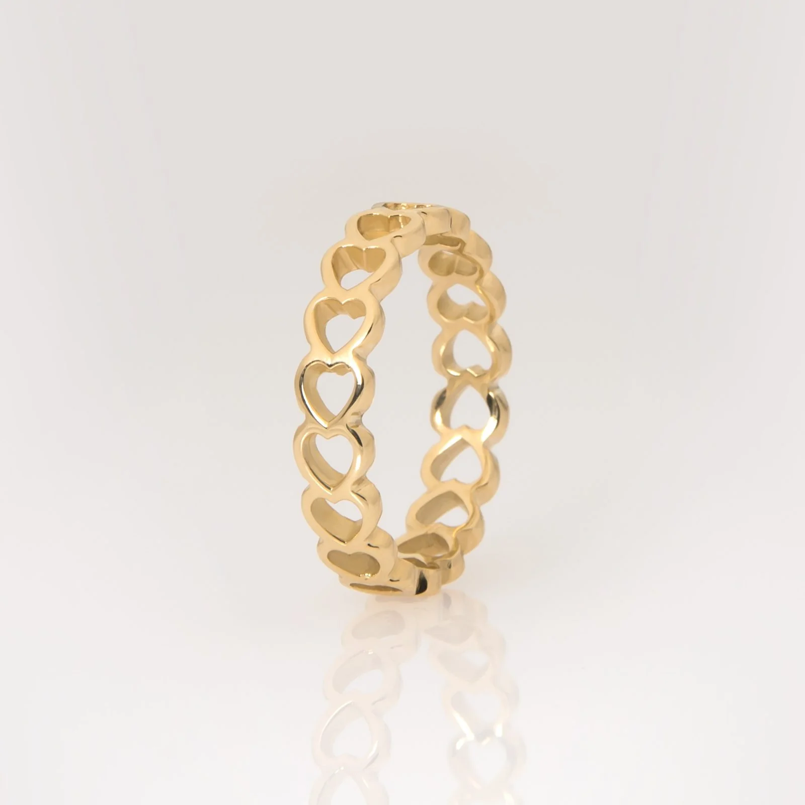 Heart Full Eternity Ring — additional product image 3 from AntEva Crafts