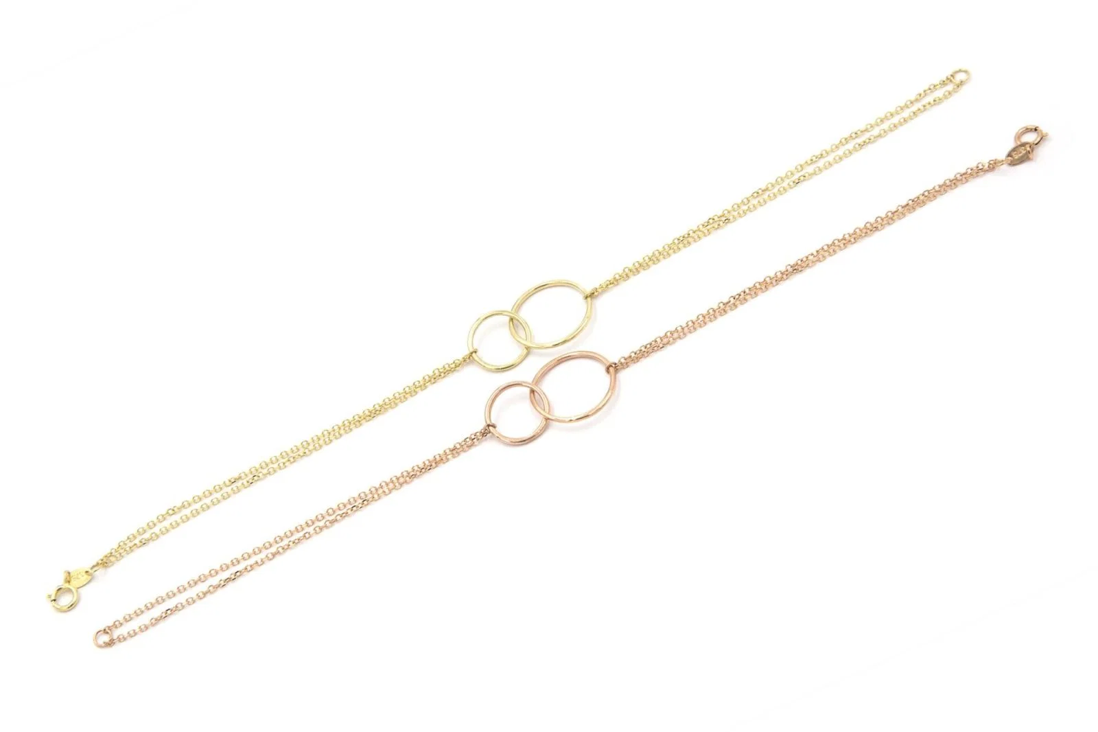 Interlocking Circles Chain Bracelet — additional product image 4 from AntEva Crafts