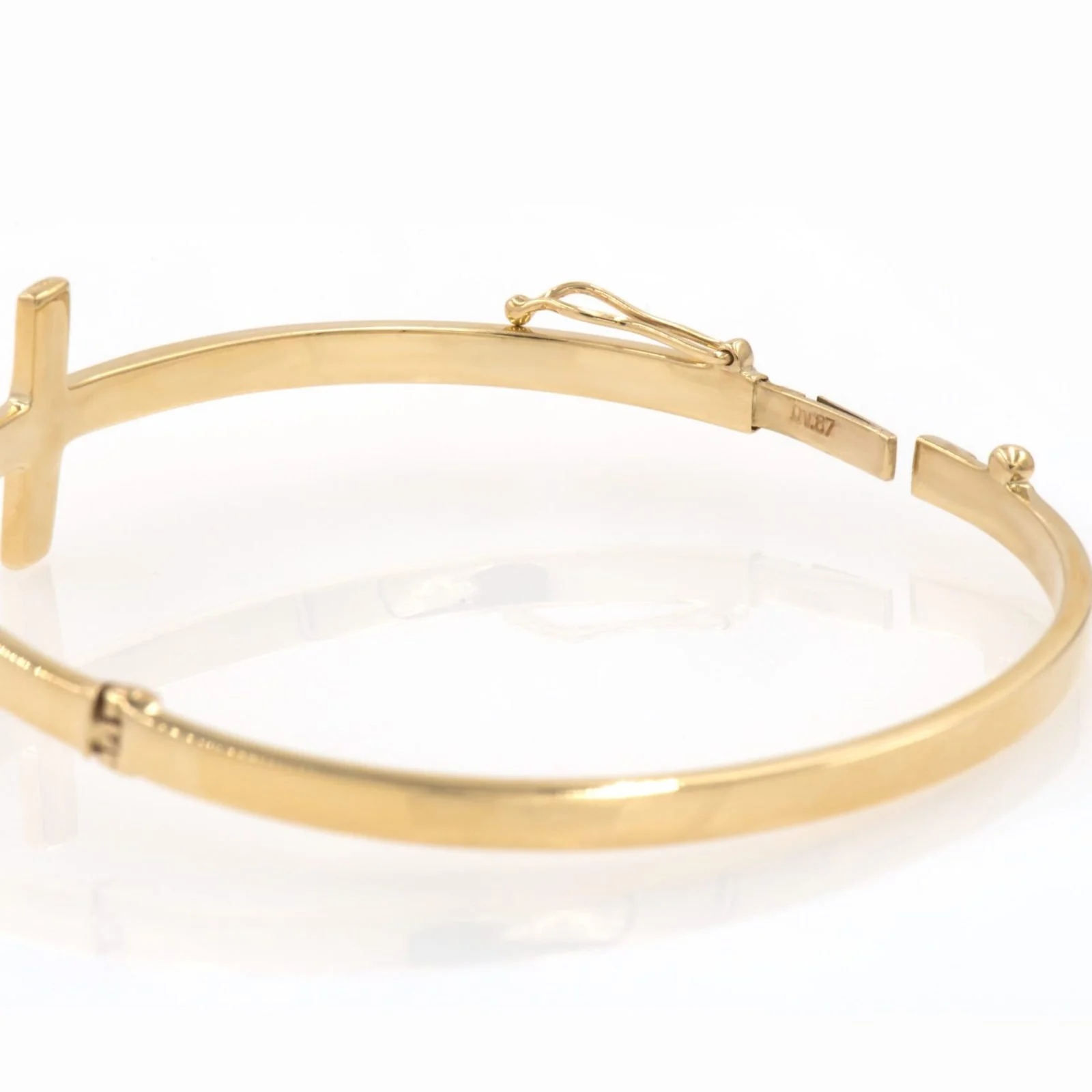 Oval Cross Bangle — additional product image 5 from AntEva Crafts